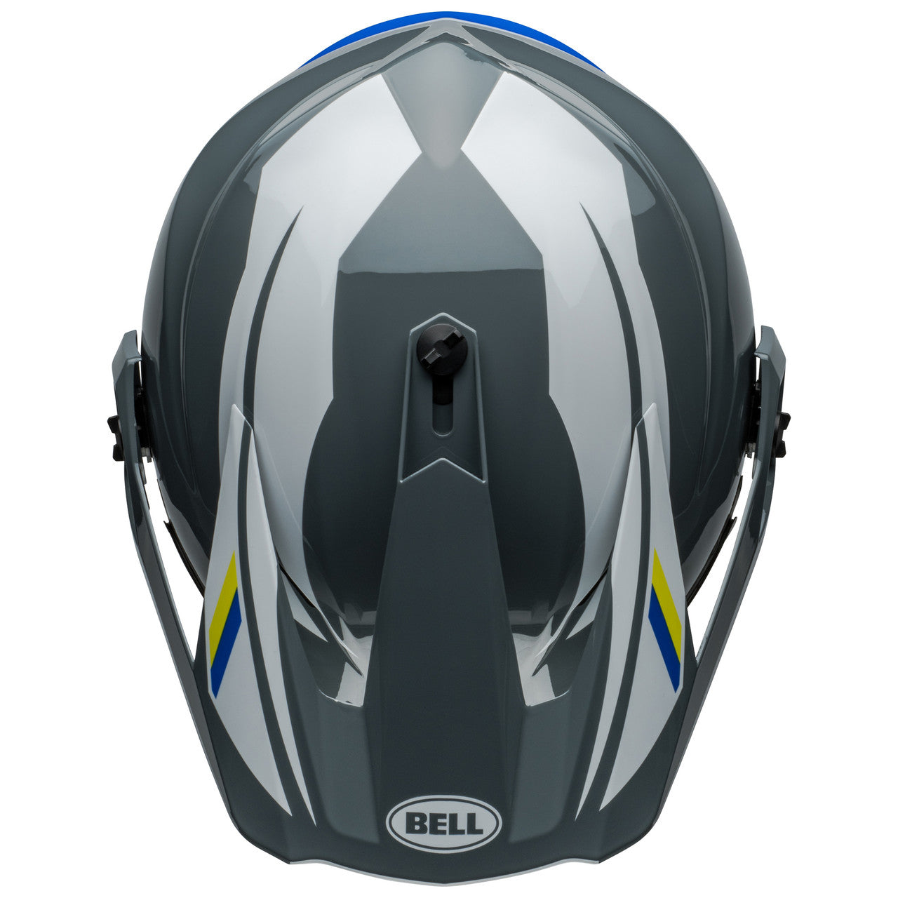 Bell MX-9 Adventure Mips Helmet Alpine Grey/Blue - Clear Visor