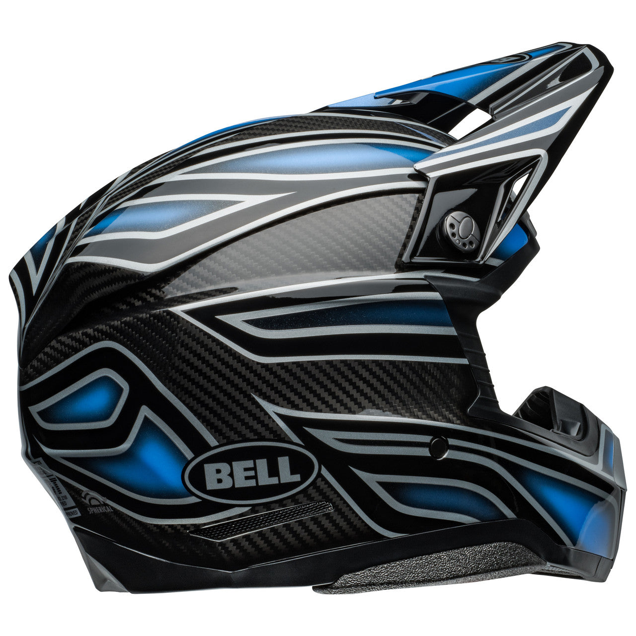 Bell Moto-10 Spherical Mips MX Helmet Cooper Webb Marmont Blue