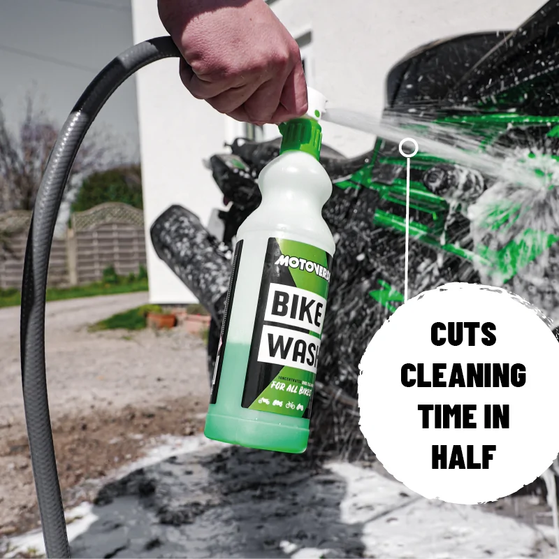 MotoVerde Bike Wash Concentrated with Mixer Sprayer 1Ltr