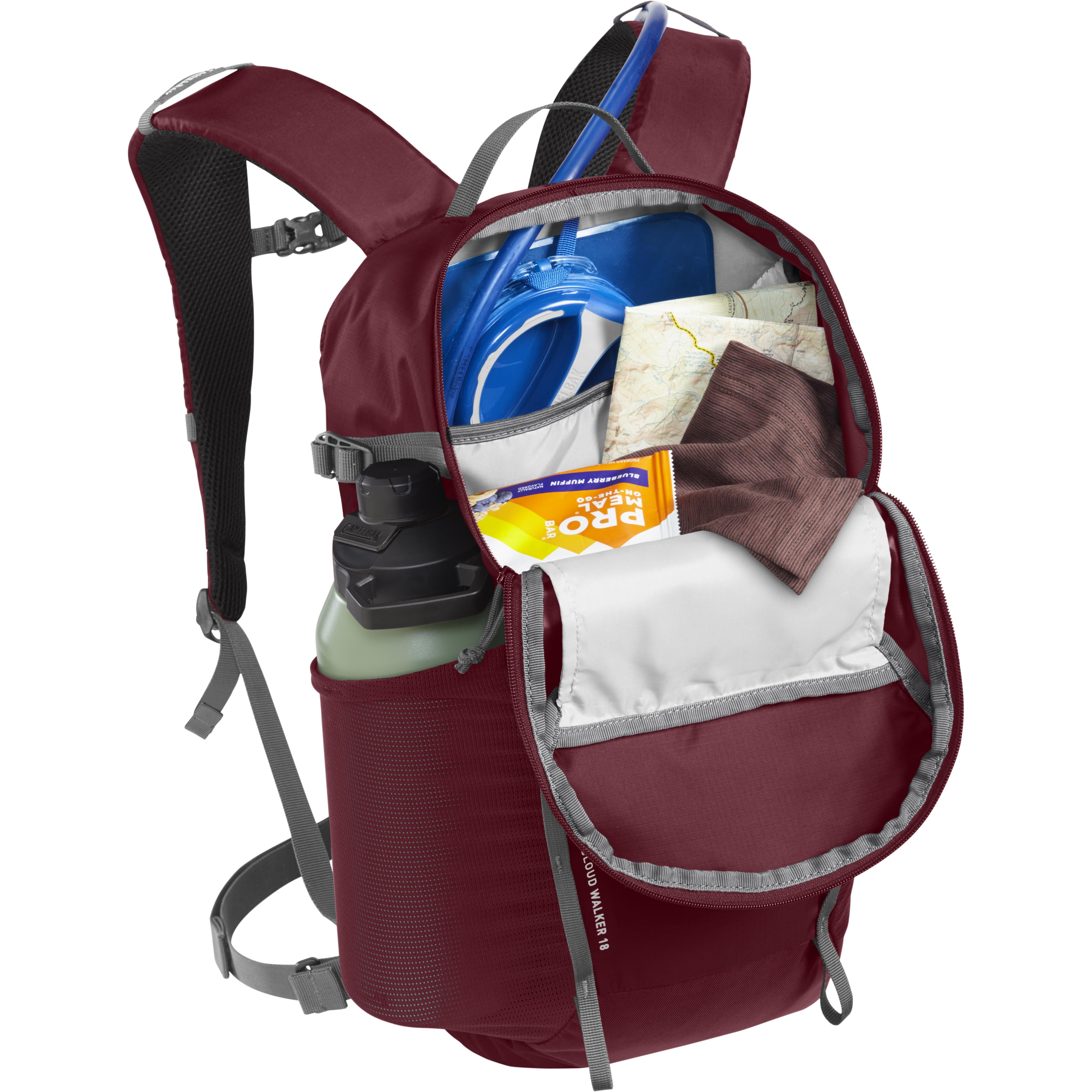 CamelBak Cloud Walker Hydration Pack 18L with 2.5L Reservoir Cabernet