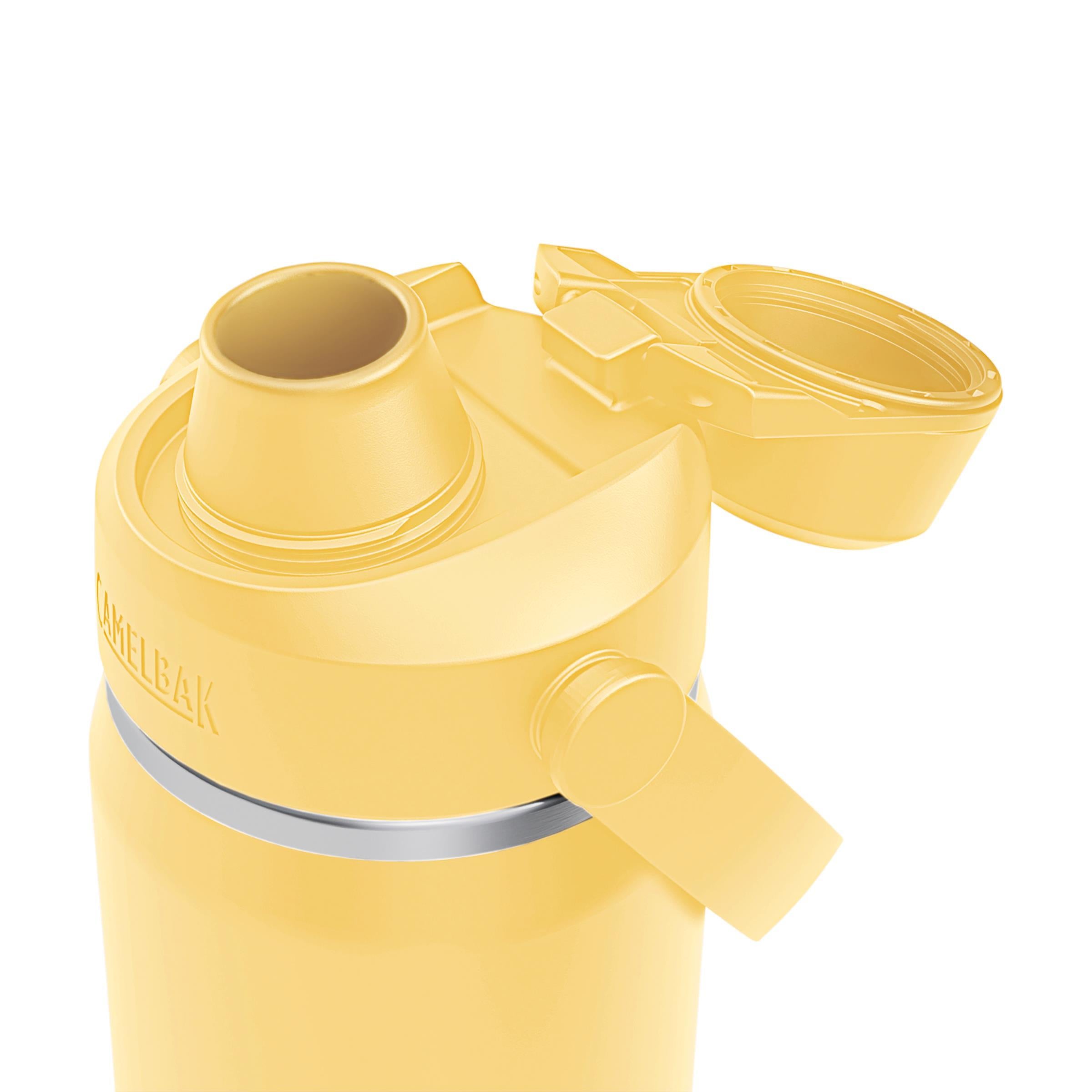 CamelBak Thrive Chug Insulated Stainless Steel Bottle 600ml 20oz Yellow Bloom