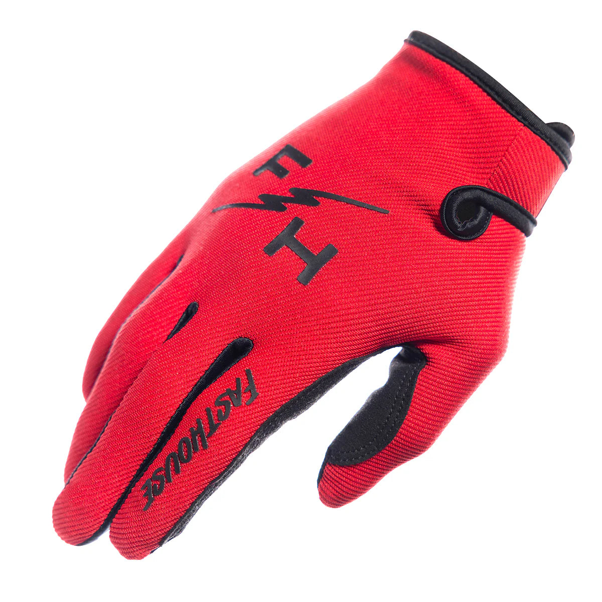 Fasthouse Carbon Eternal MX Glove Red