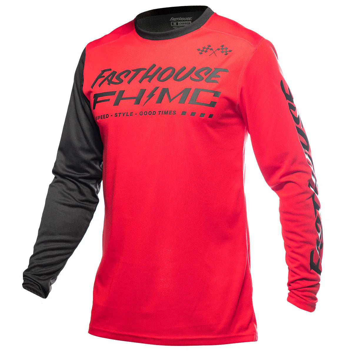 Fasthouse Carbon Method MX Kit Combo - Red/Black