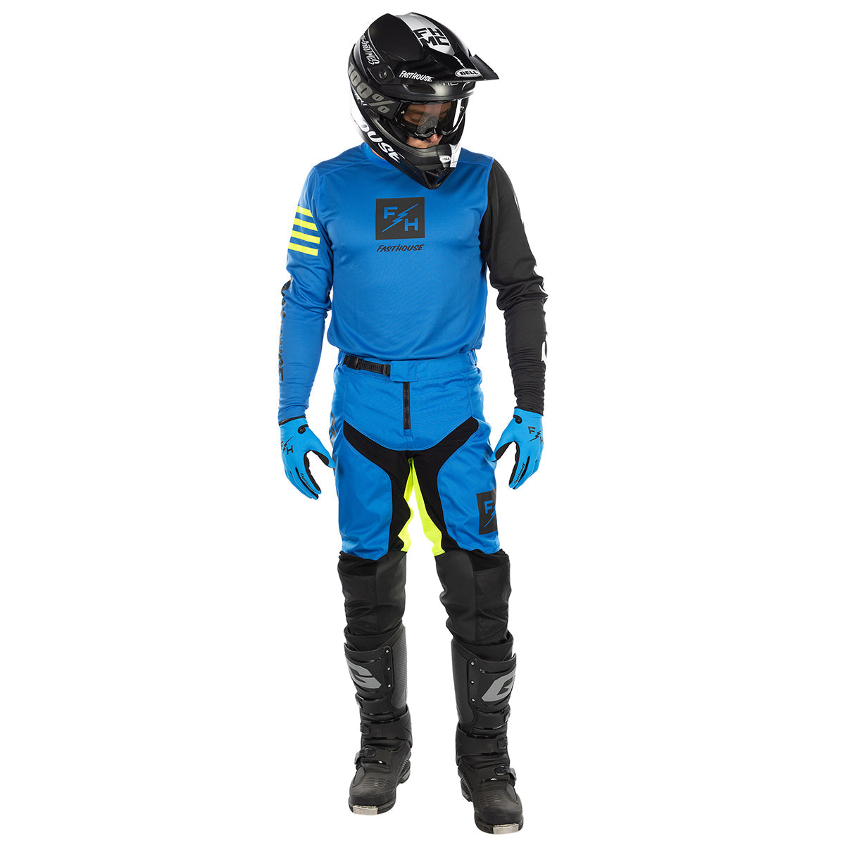 Fasthouse Carbon Echo MX Jersey - Electric Blue
