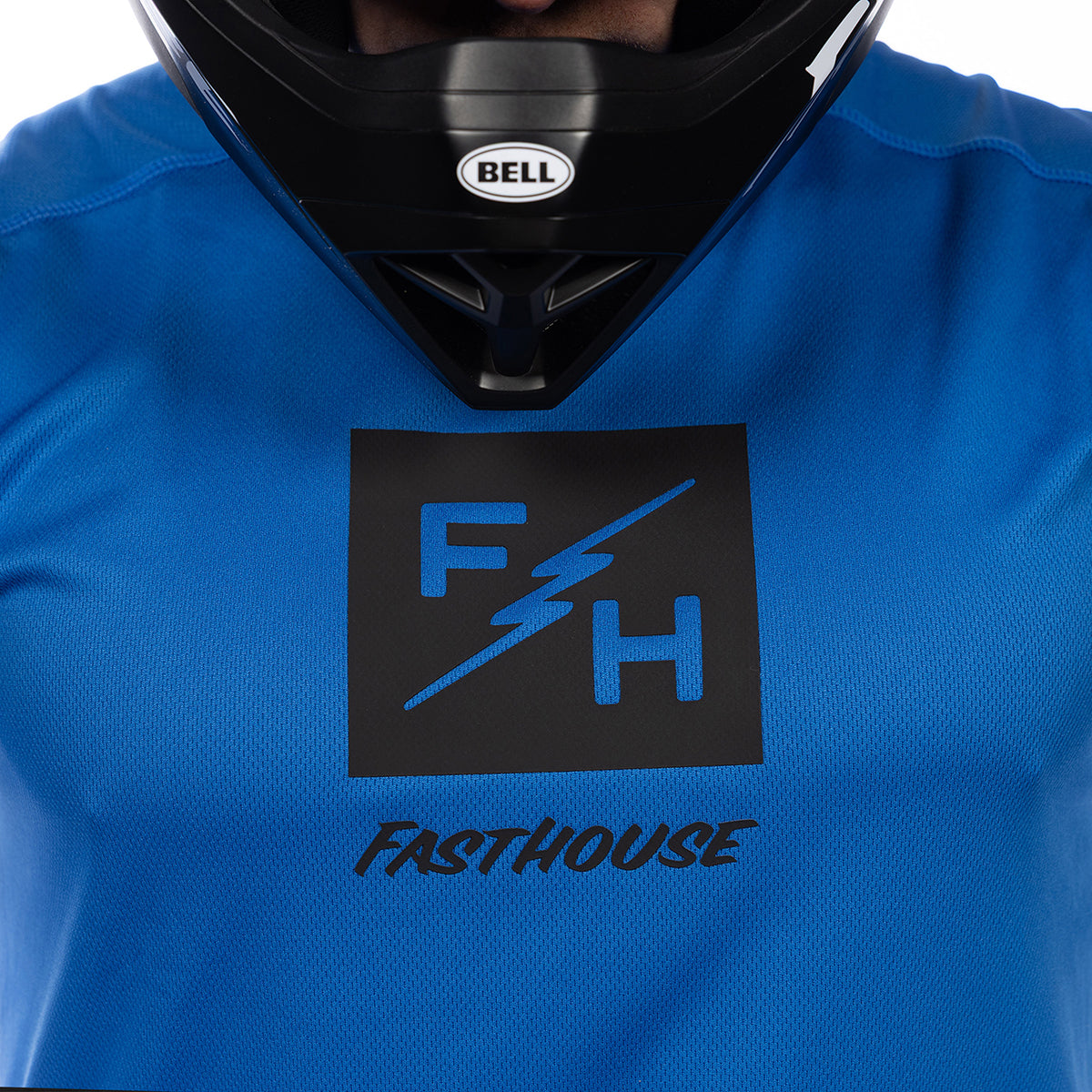 Fasthouse Carbon Echo MX Jersey - Electric Blue