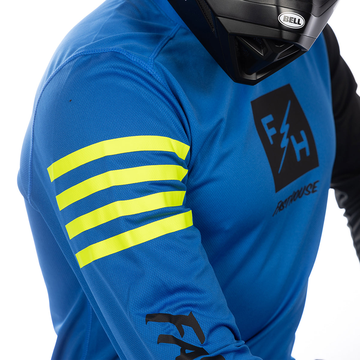Fasthouse Carbon Echo MX Jersey - Electric Blue