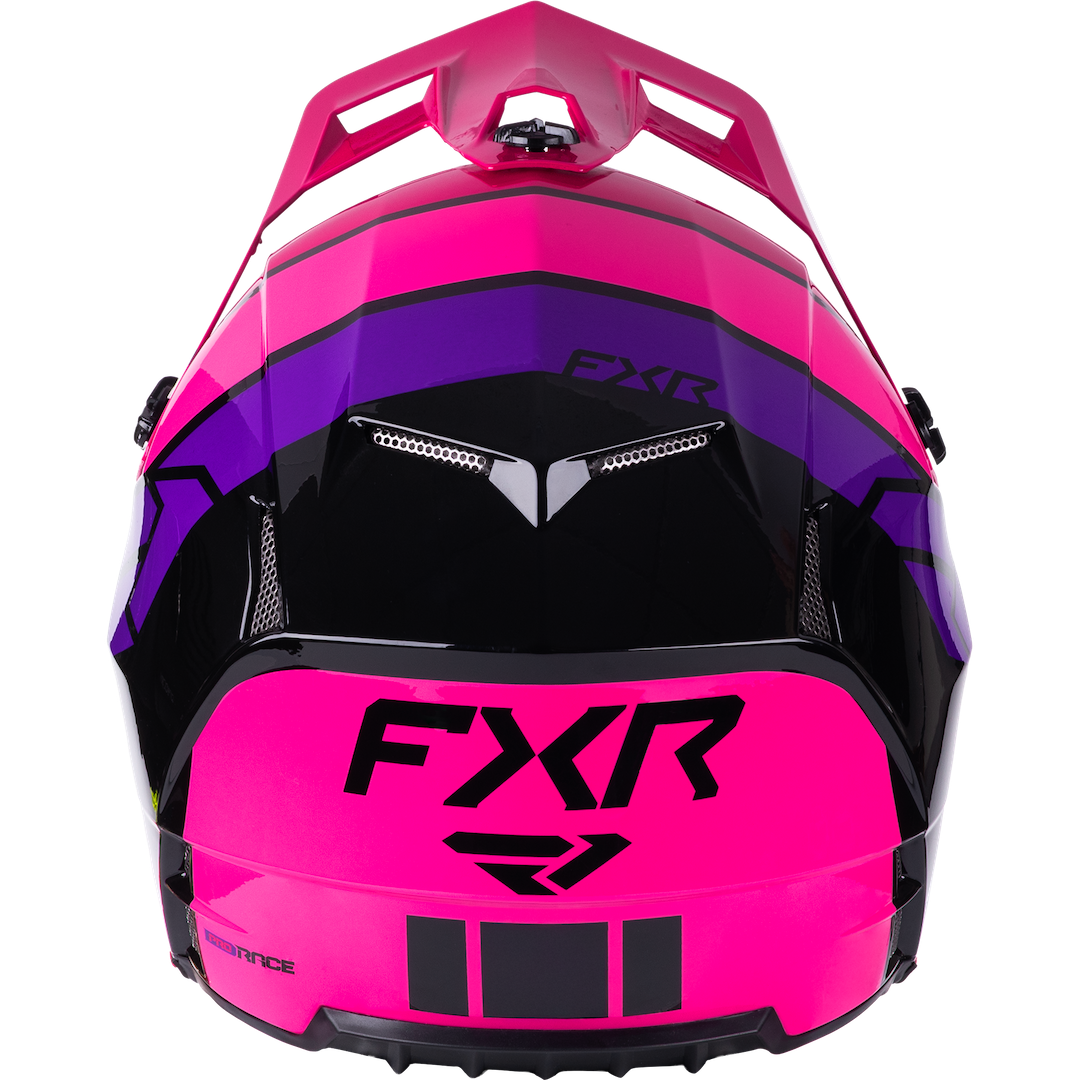 FXR Clutch Comp MX Helmet 2026 Black/Razz
