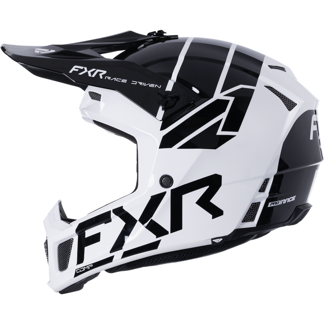 FXR Clutch Comp MX Helmet 2026 White/Black