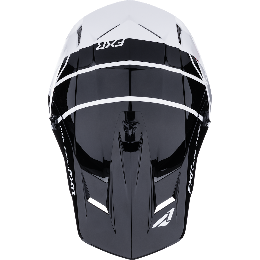 FXR Clutch Comp MX Helmet 2026 White/Black