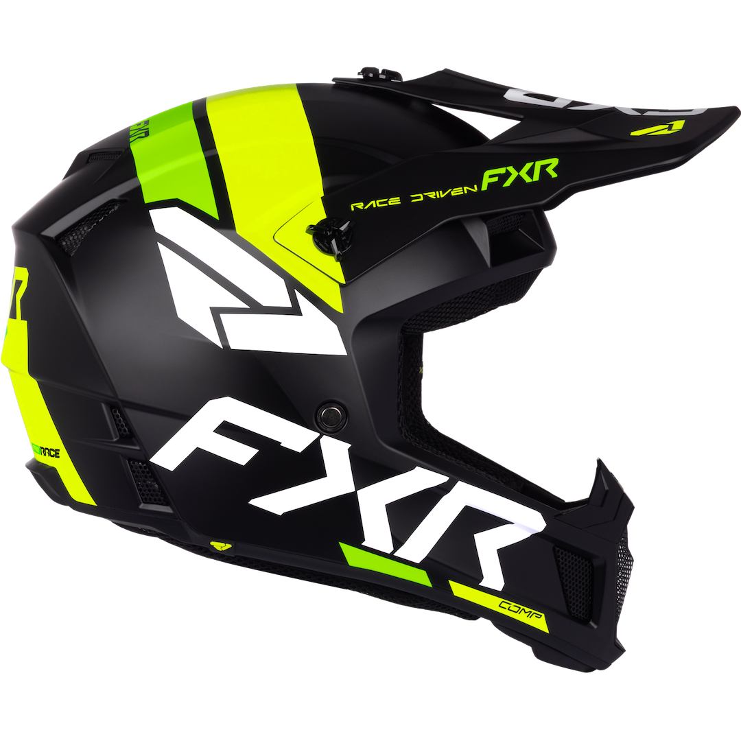 FXR Clutch ECE 22.06 MX Helmet 2027 HiVis/Lime