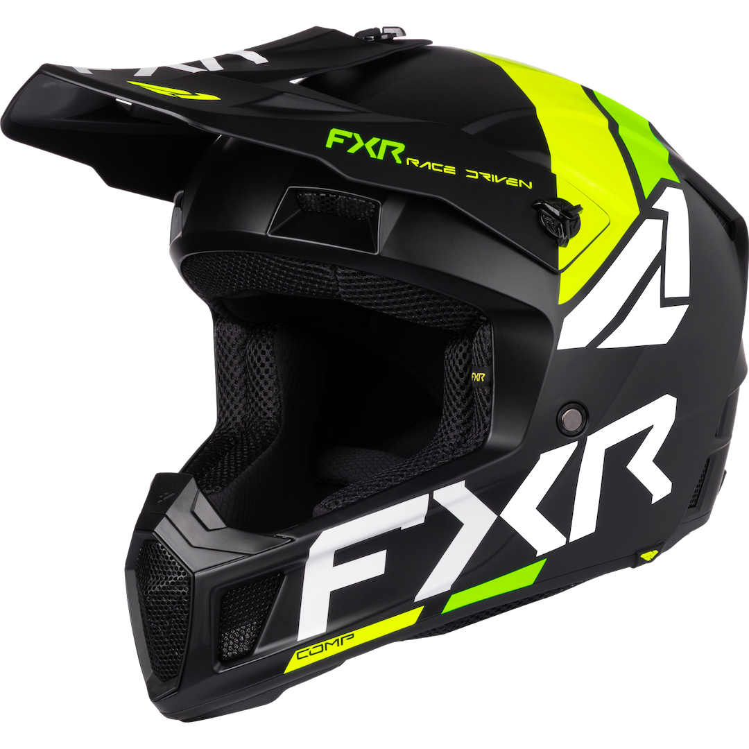 FXR Clutch ECE 22.06 MX Helmet 2027 HiVis/Lime