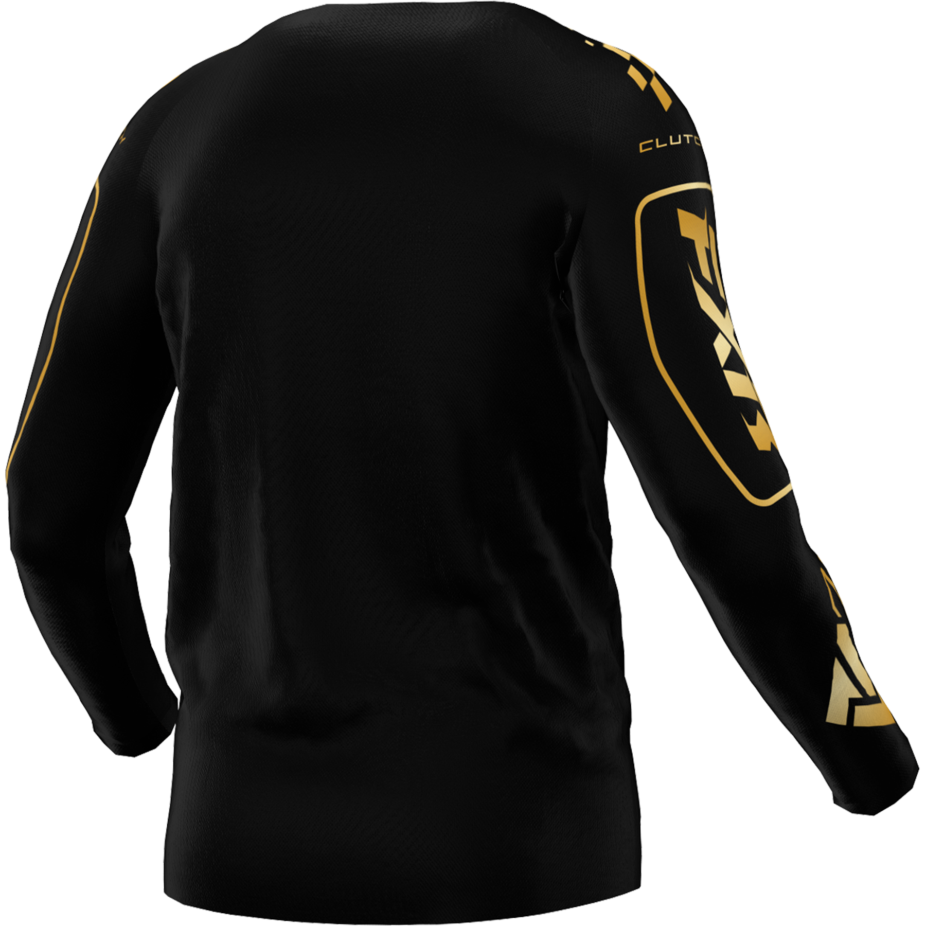 FXR Clutch MX Jersey 2025 Black/Gold