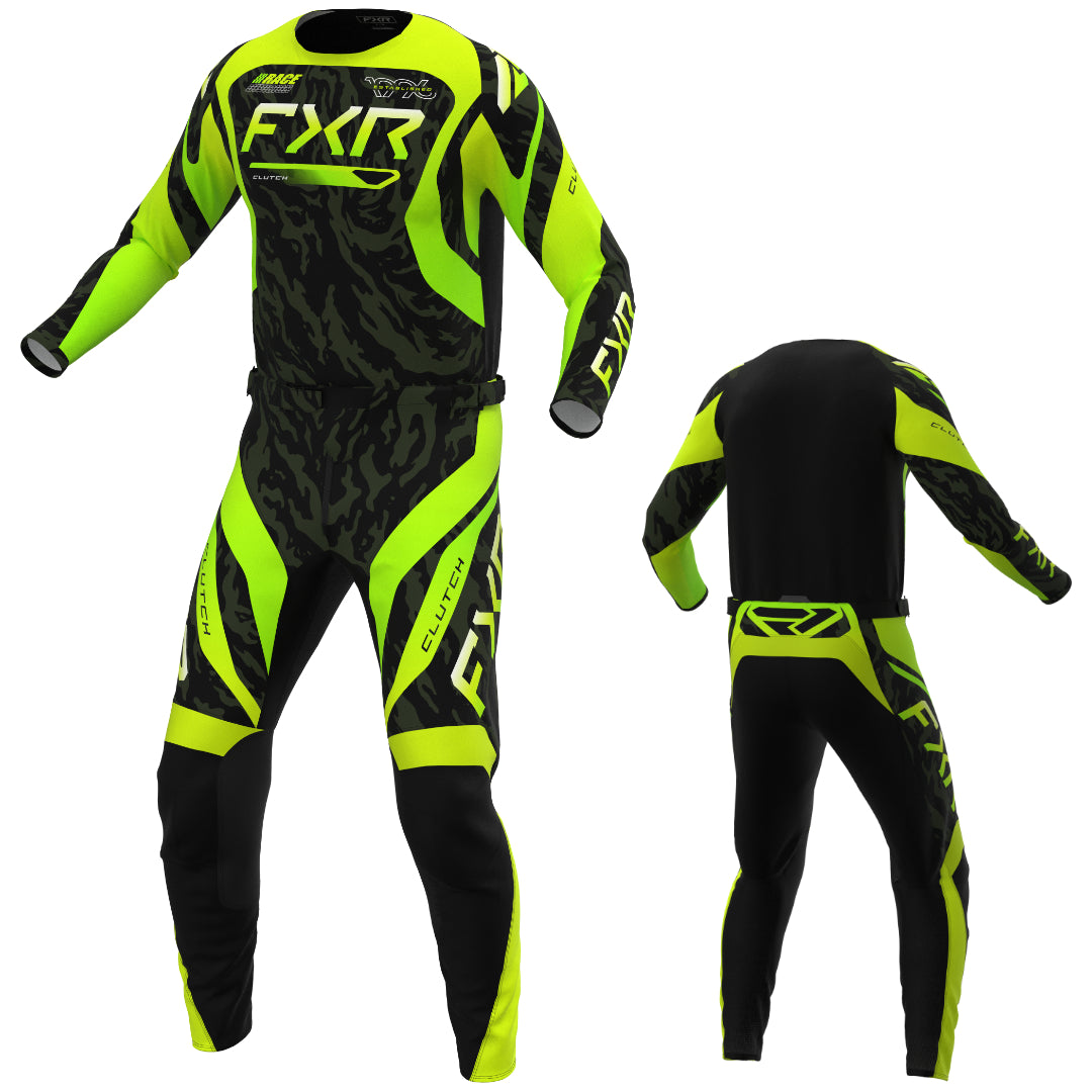 FXR Clutch 2027 MX Kit Combo Army/Lime/Black