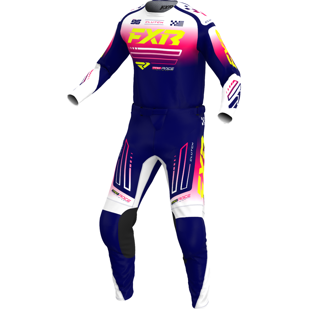 FXR Clutch 2026 MX Kit Combo Navy/Razz/White