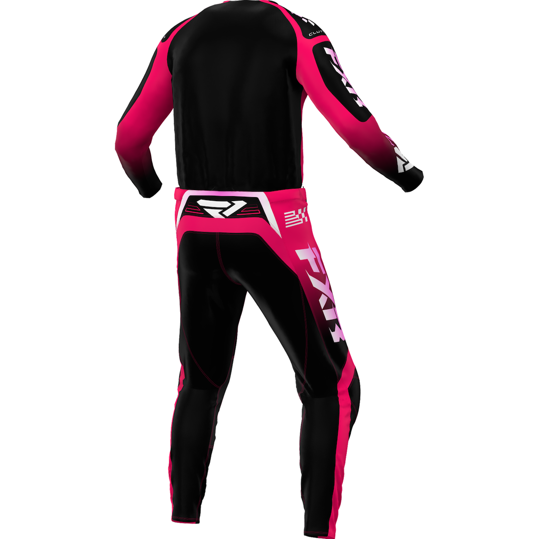 FXR Clutch 2026 MX Kit Combo Razz/Black/Pink