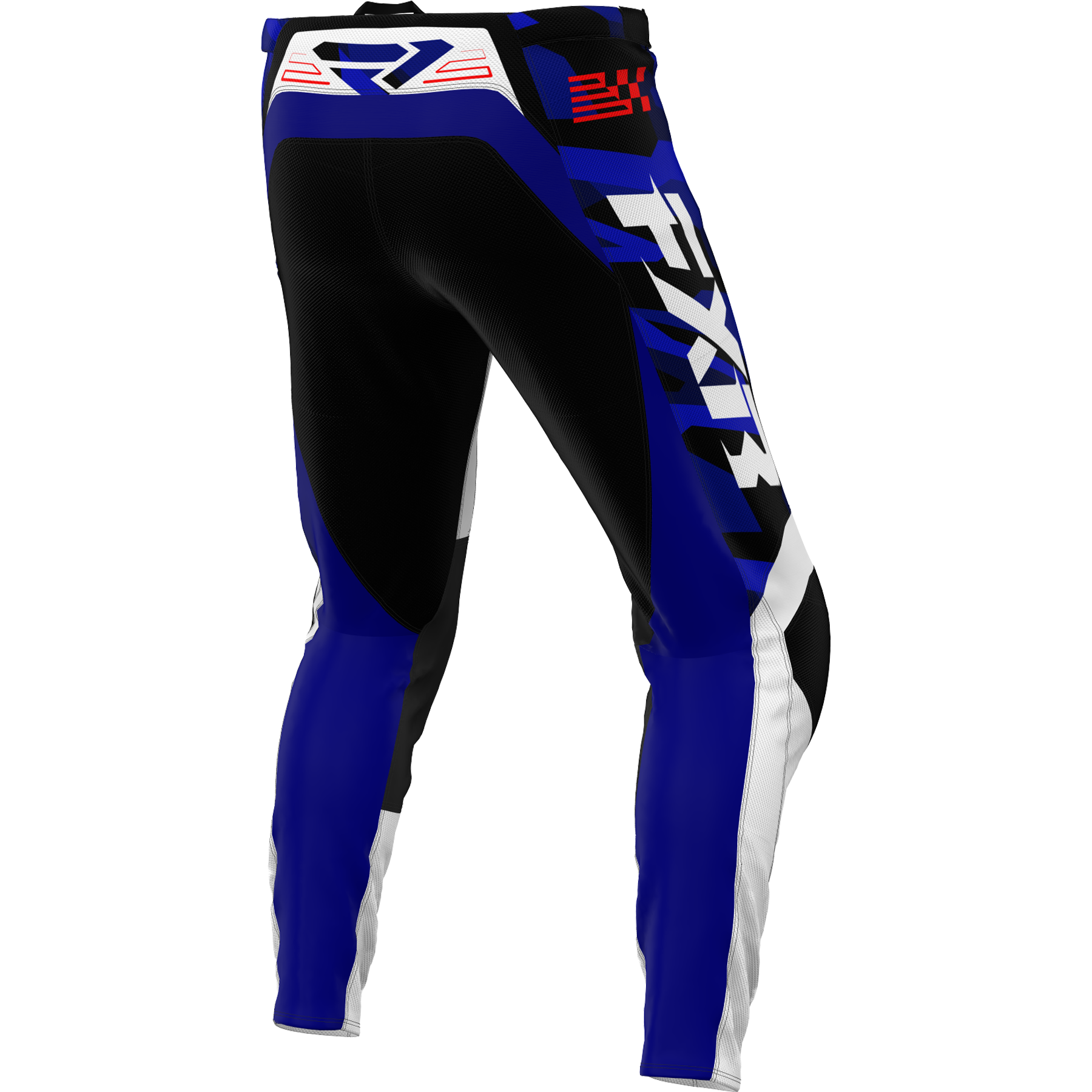 FXR Clutch MX Pant 2025 Blue Camo/Red