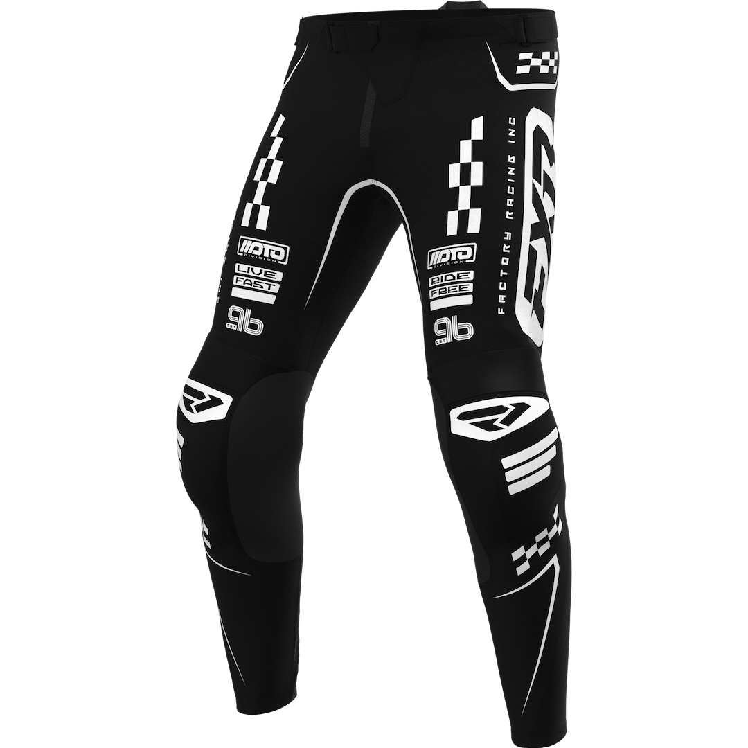 FXR Clutch Pro MX Pant 2027 Black/White