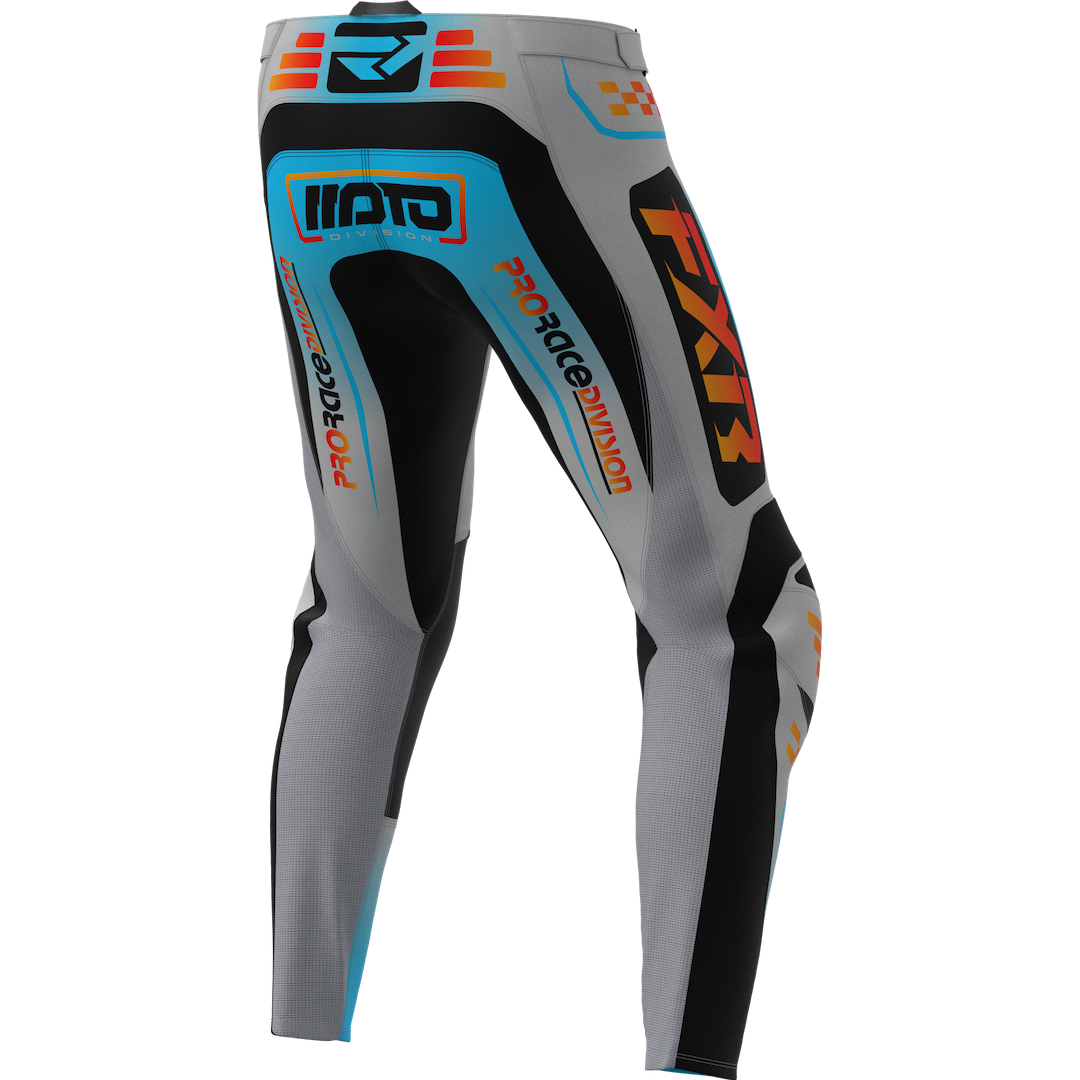 FXR Clutch Pro MX Pant 2027 Grey/Sky/Orange