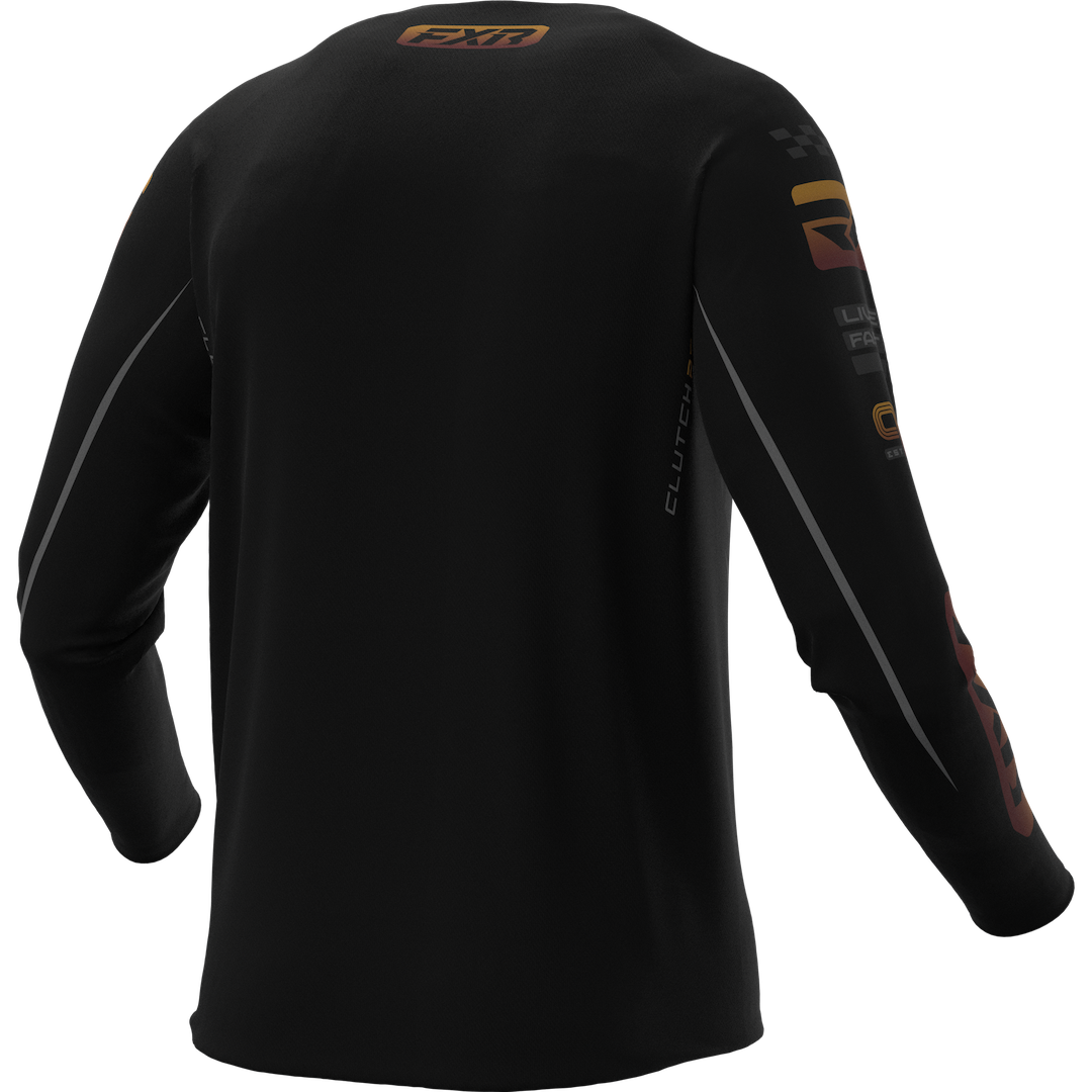 FXR Clutch Pro MX Jersey 2027 Black/Charcoal/Kash