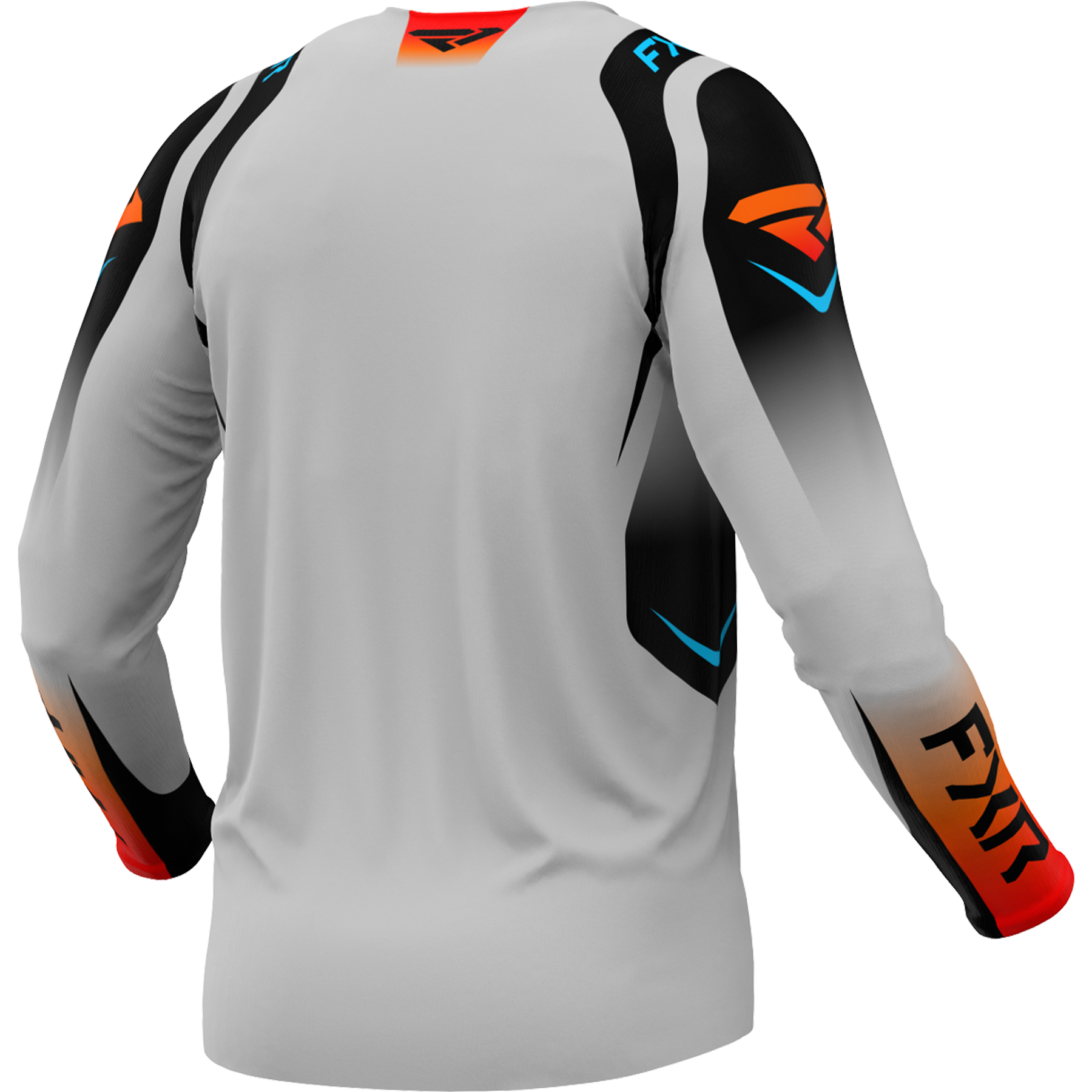 FXR Clutch Pro MX Jersey 2025 Grey/Sky/Orange