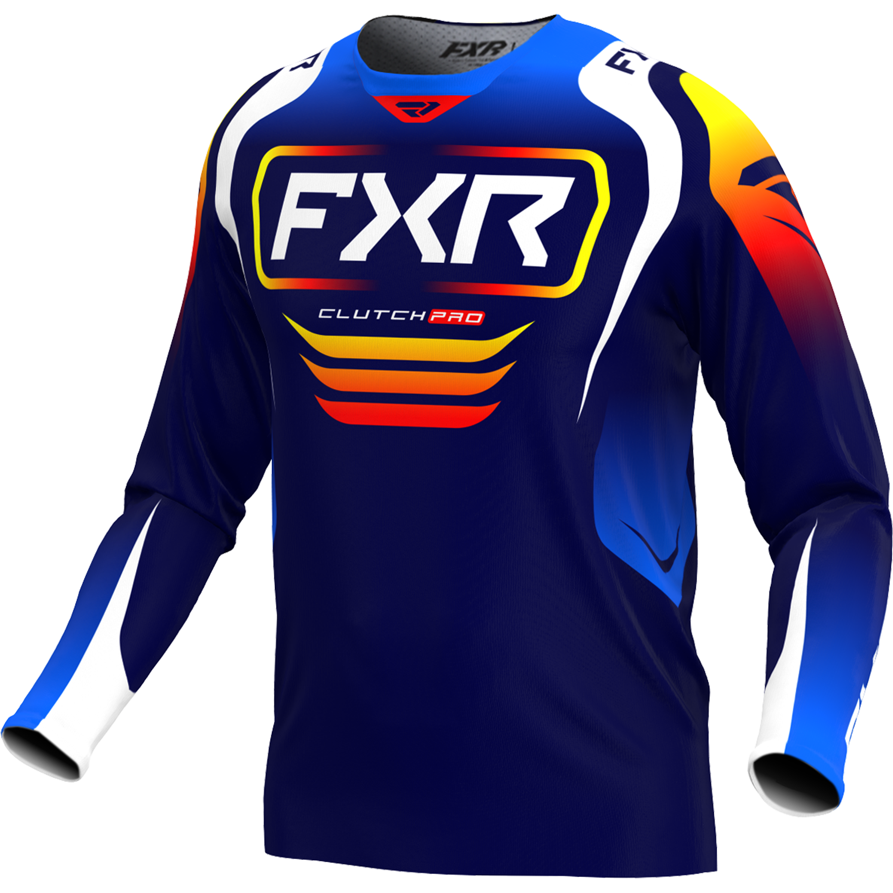 FXR Clutch Pro MX Jersey 2025 Navy/Inferno