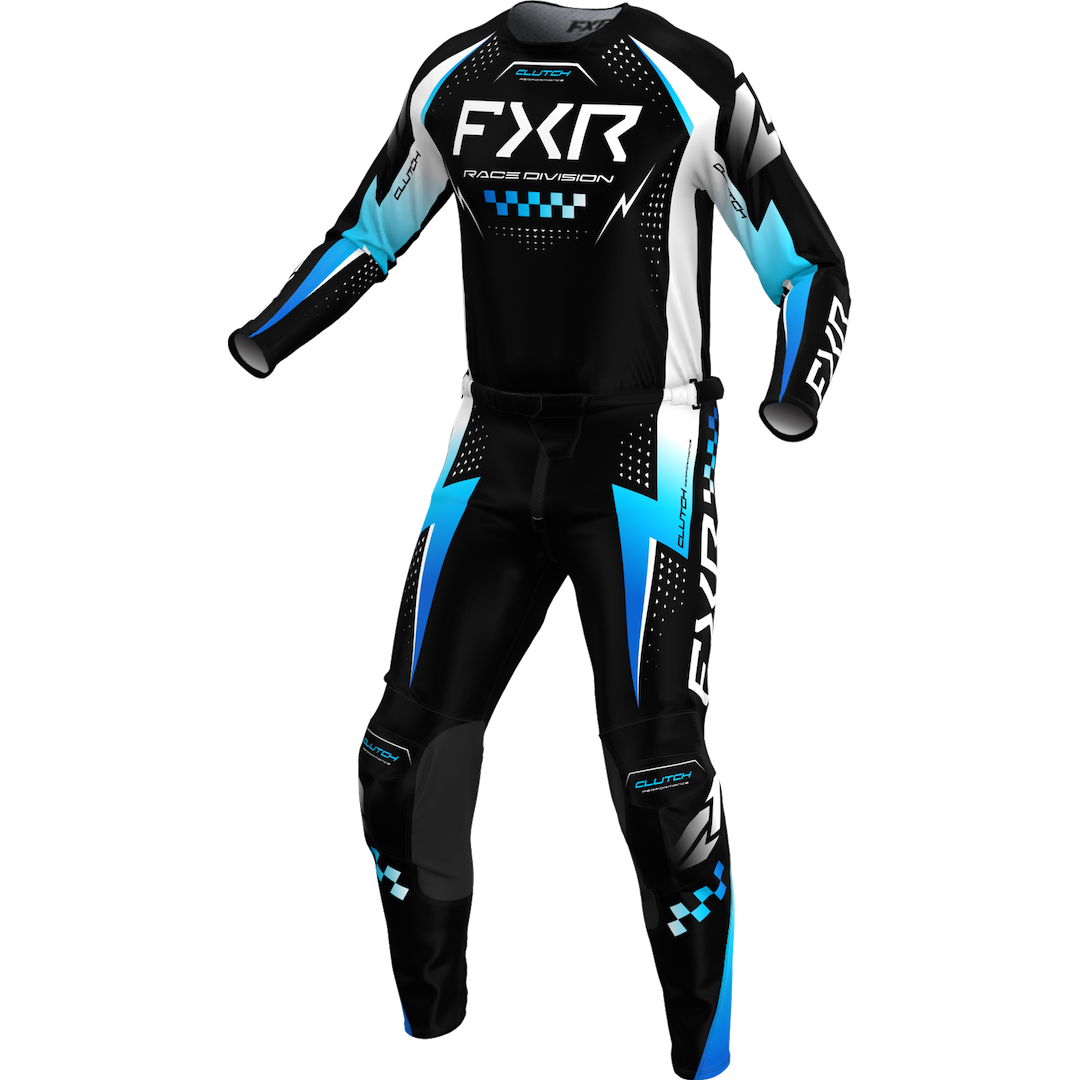 FXR Clutch Pro 2026 MX Kit Combo Black/Blue/White