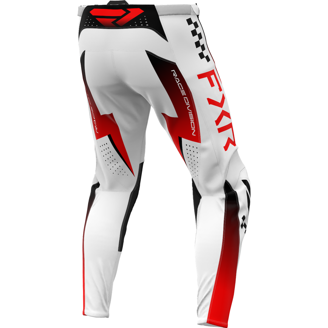 FXR Clutch Pro MX Pant 2026 White/Red/Black