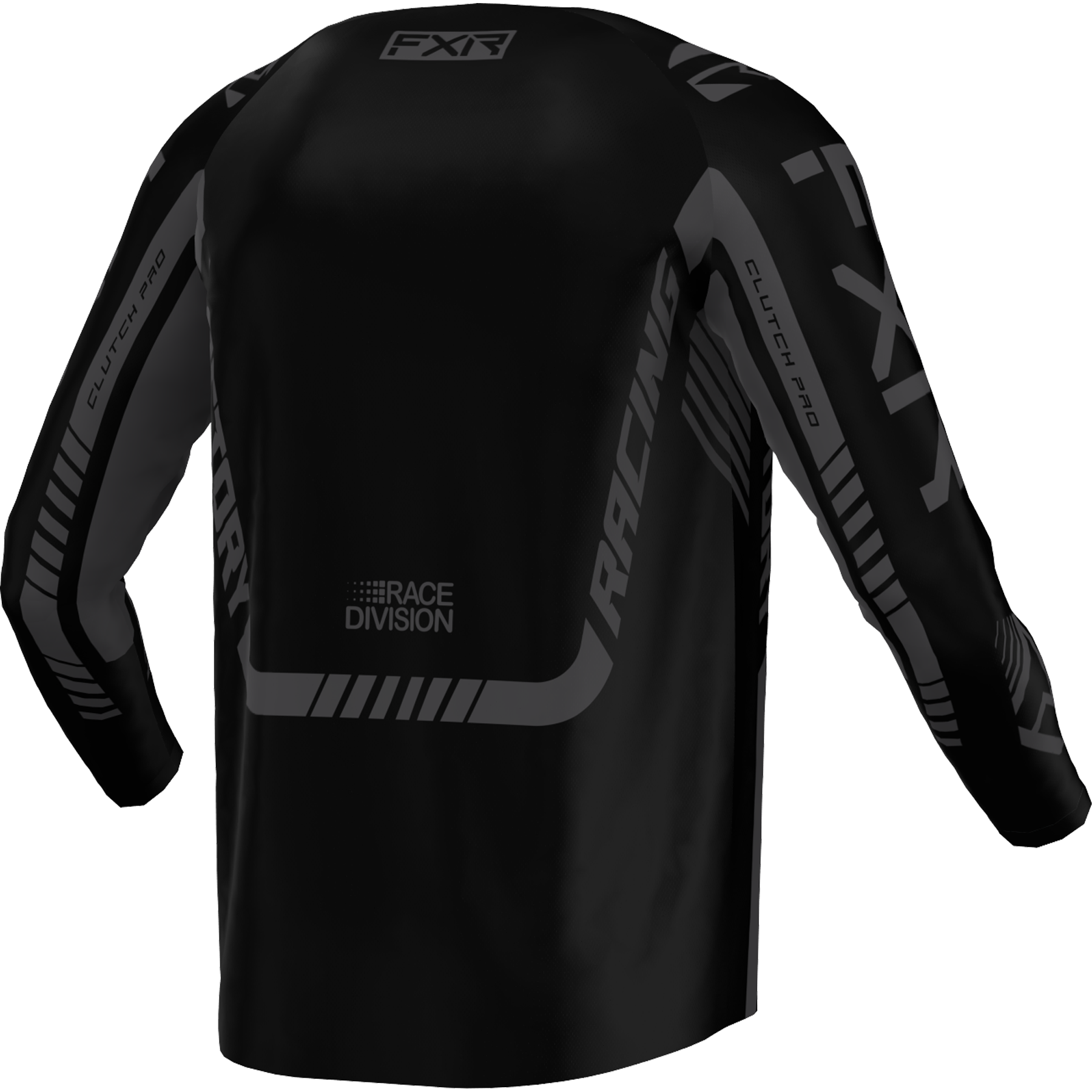 FXR Clutch Pro MX Jersey Black OPS