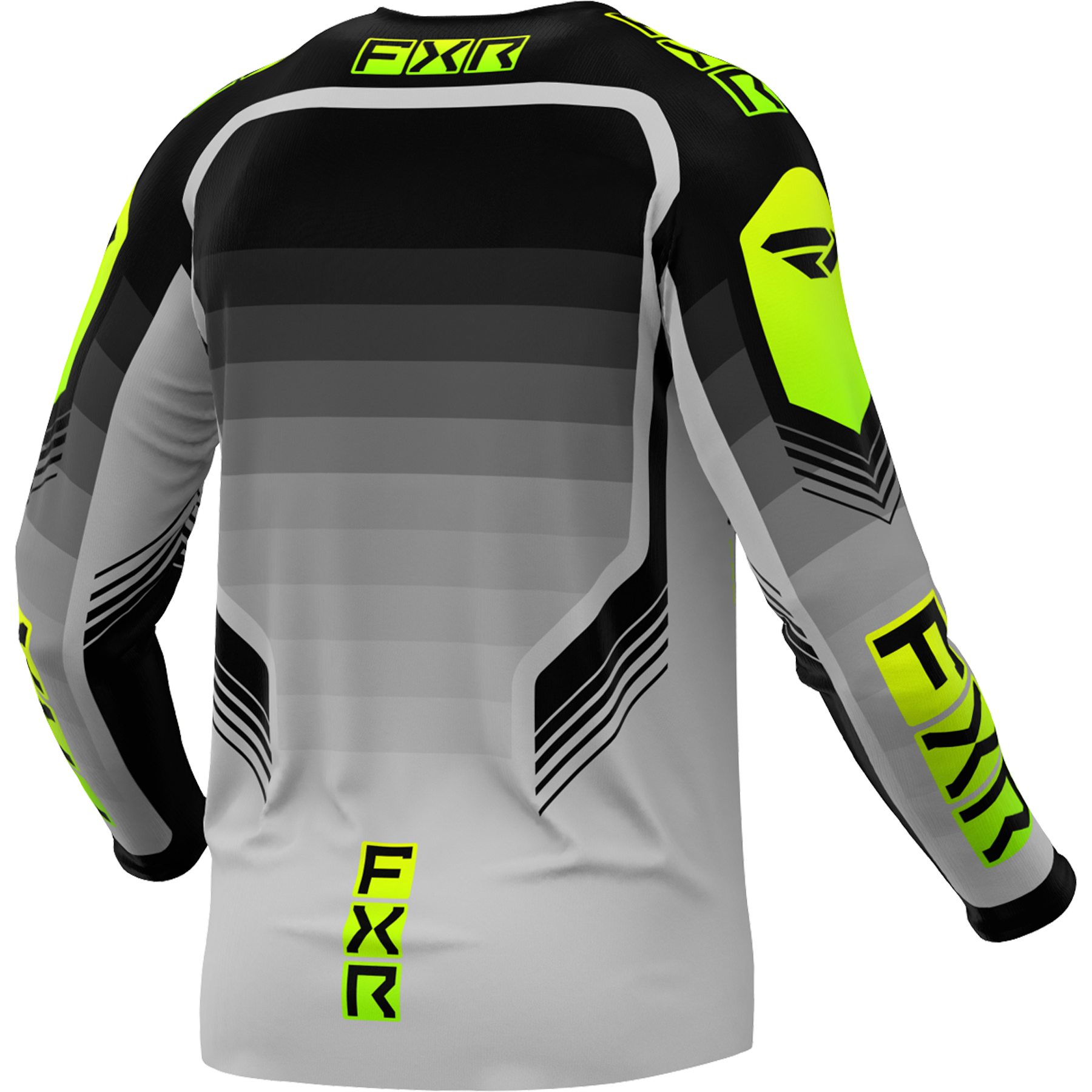 FXR Clutch Pro MX Jersey 2024 Grey/Hi-Vis