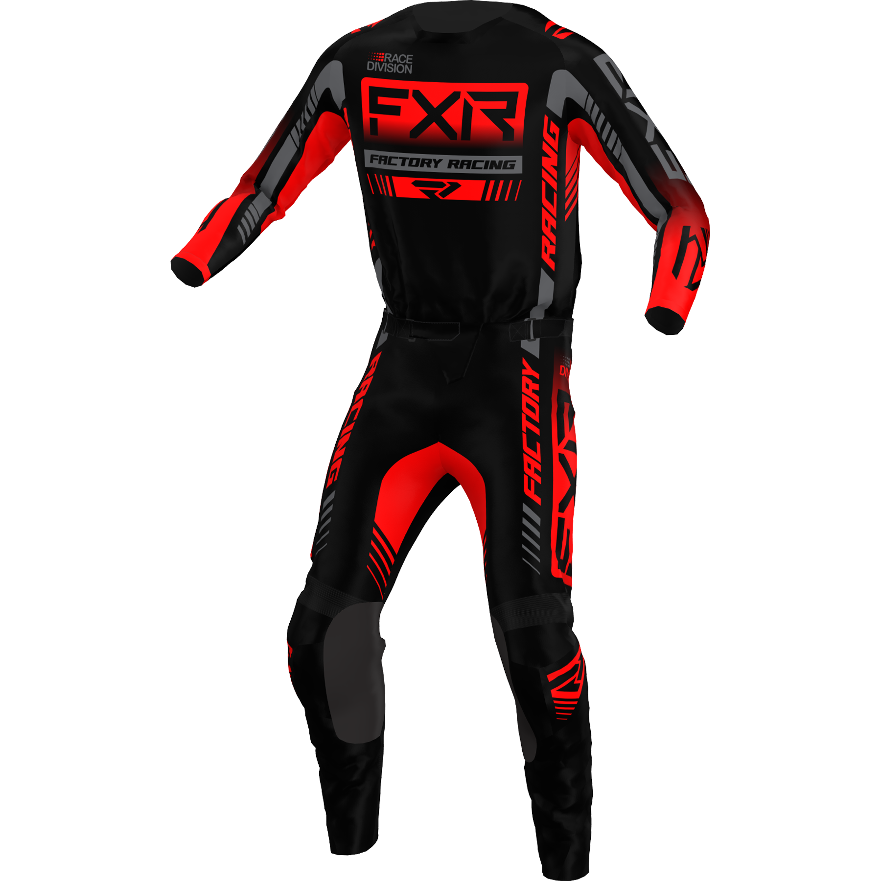 FXR Clutch Pro MX Kit Combo Black/Red/Charcoal