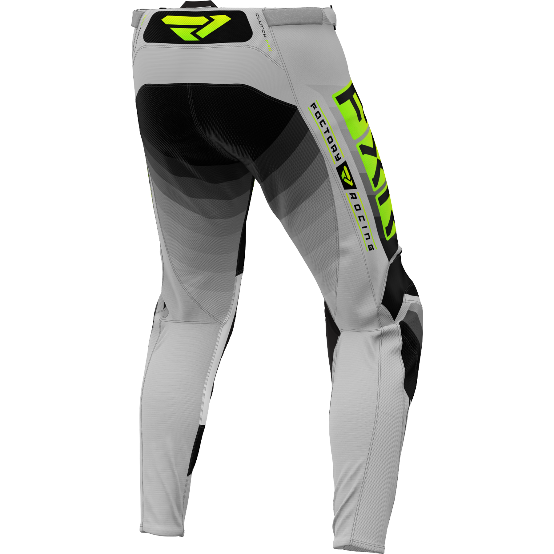 FXR Clutch Pro MX Pant 2024 Grey/Hi-Vis