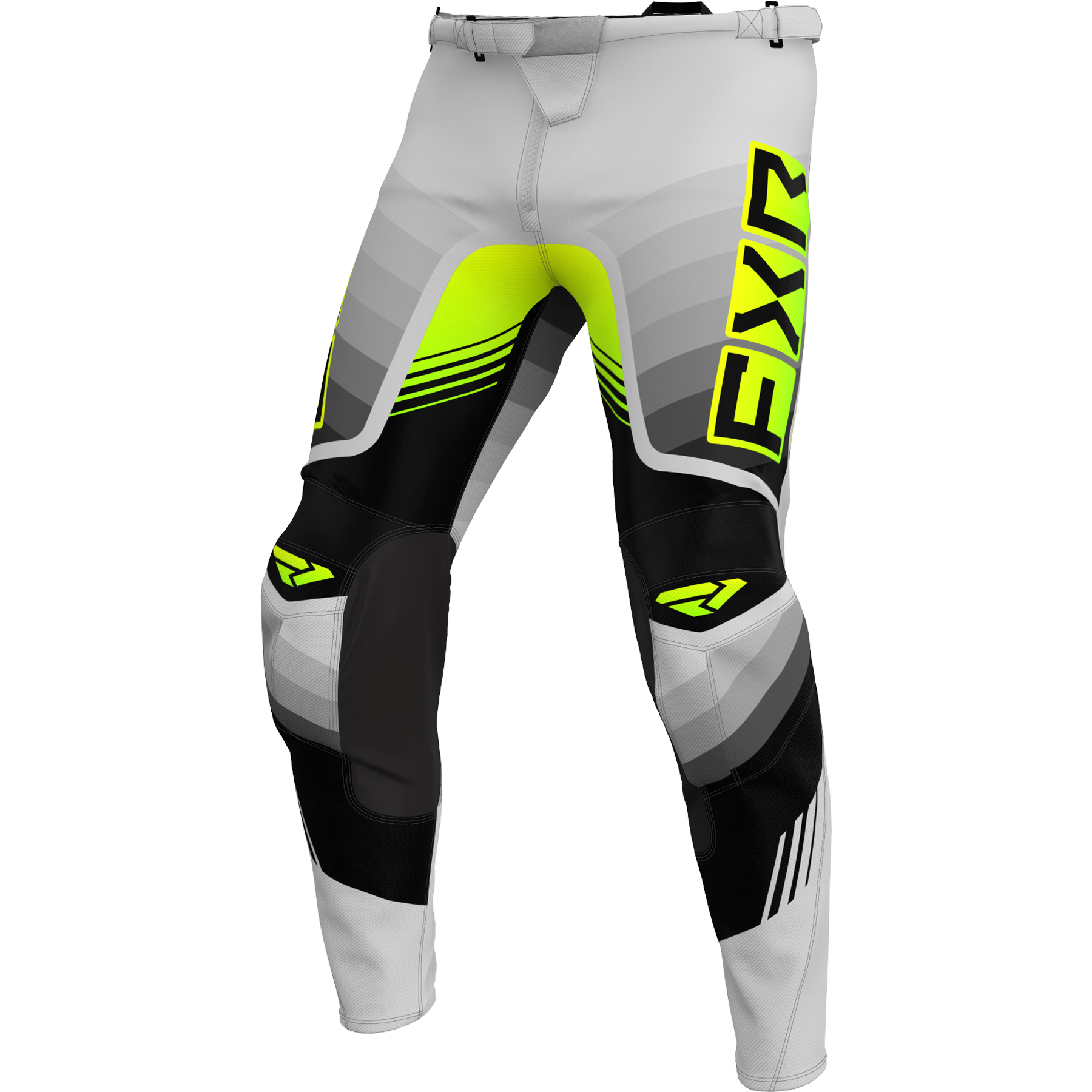 FXR Clutch Pro MX Pant 2024 Grey/Hi-Vis