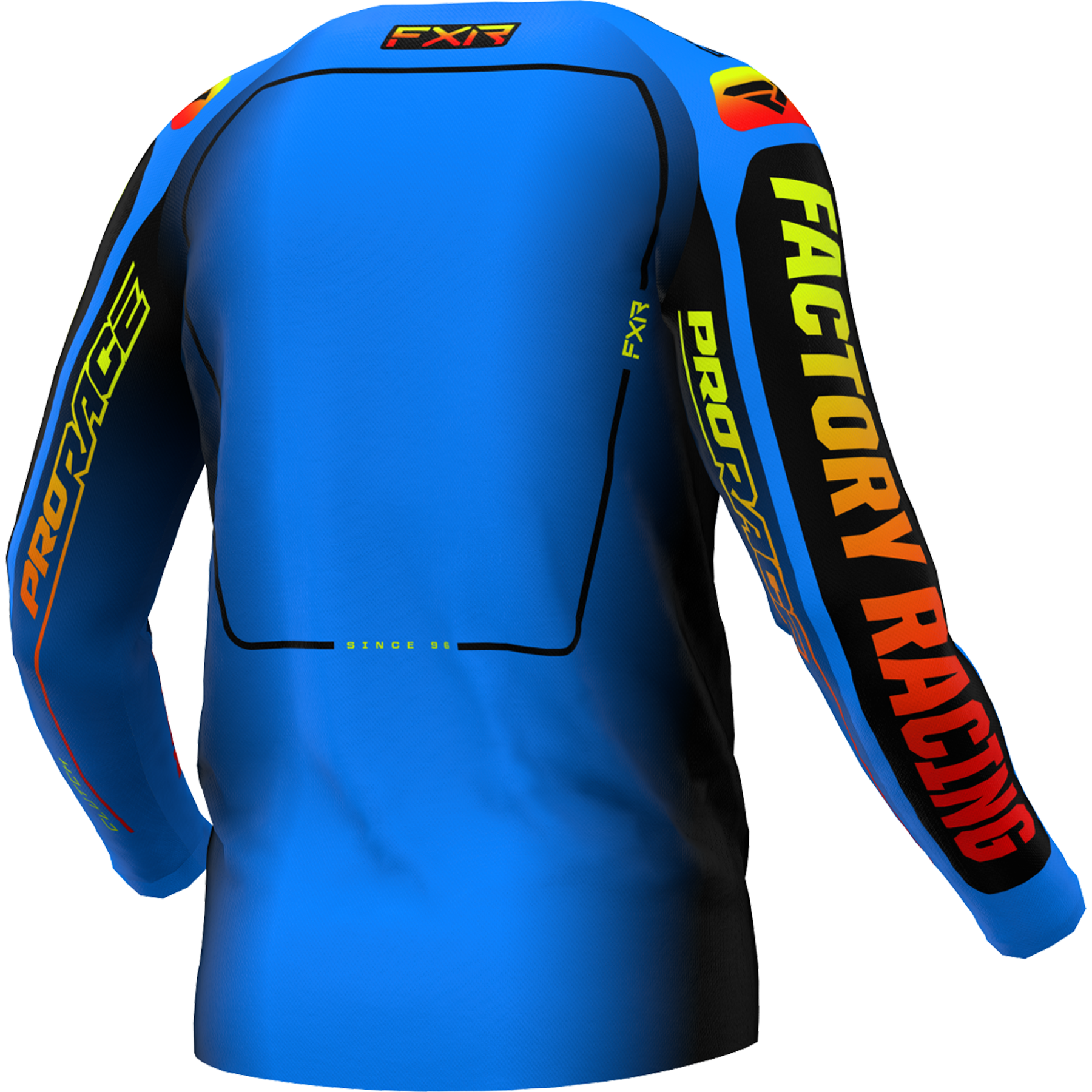 FXR Clutch MX Jersey 2024 Blue/Inferno