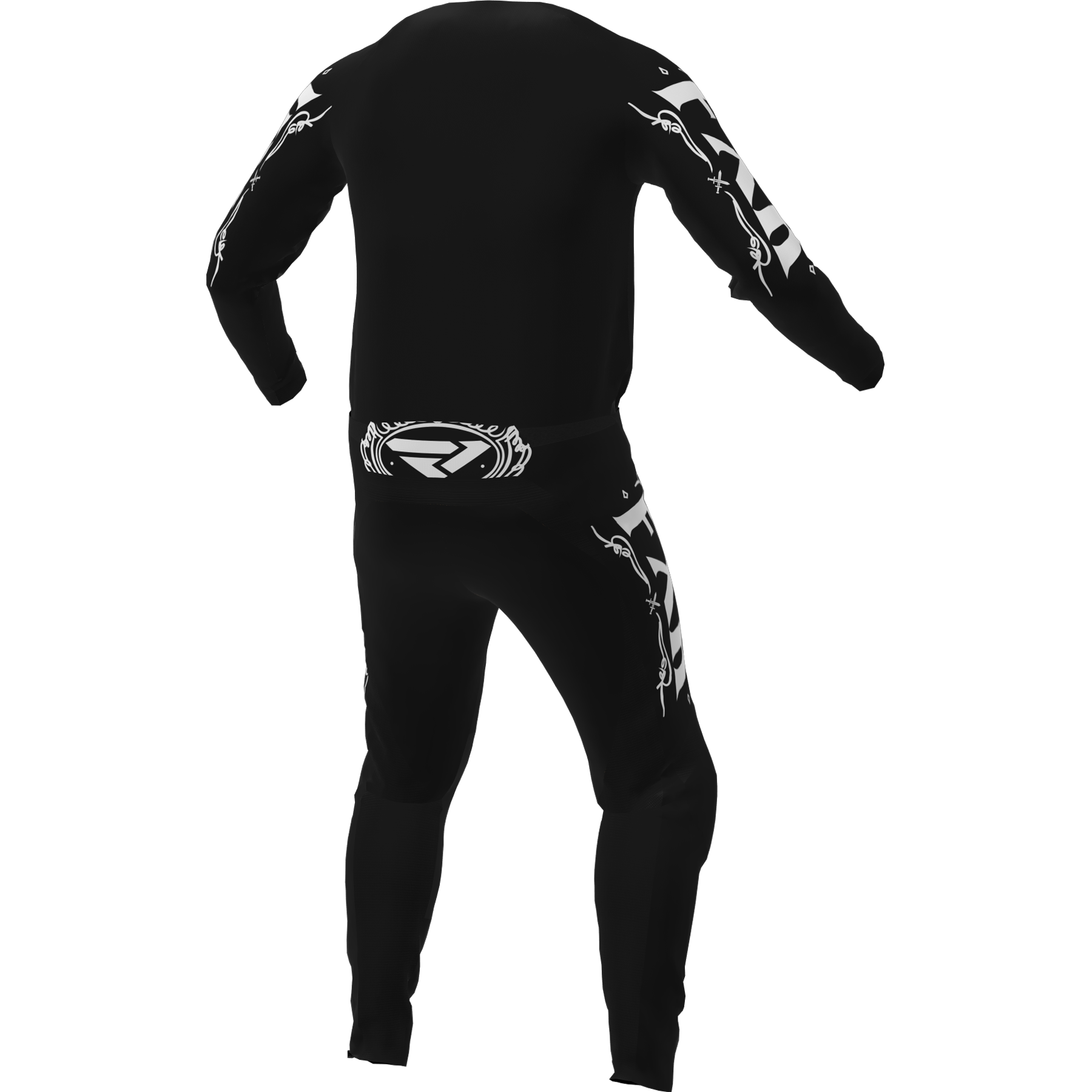 FXR Clutch MX Kit Combo Black/White