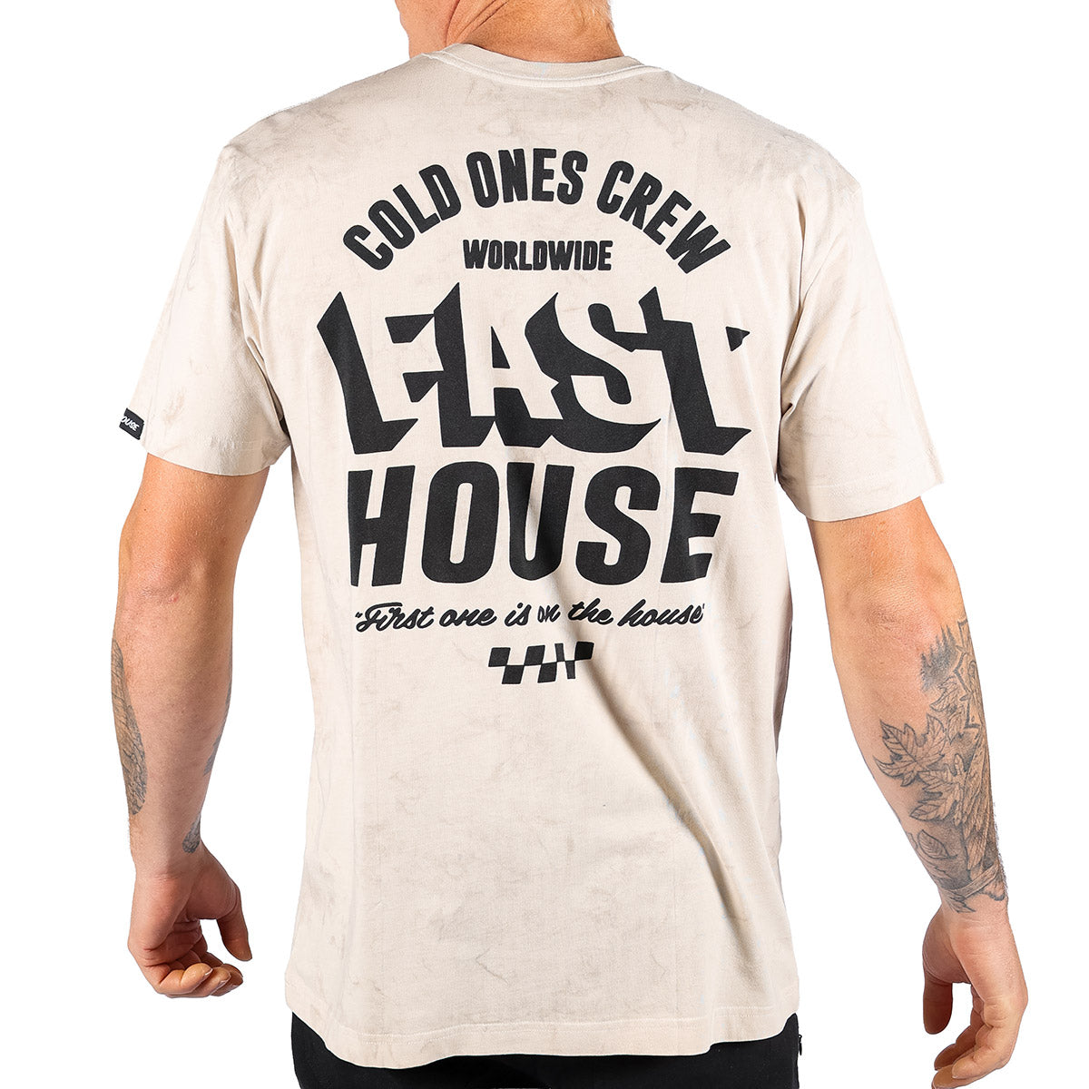 Fasthouse Cold Ones Tee -Cloud Crystal Wash