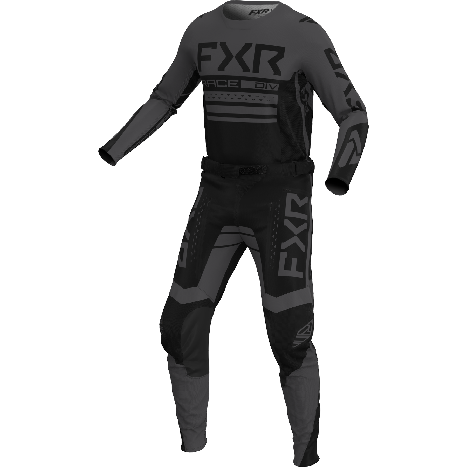 FXR Contender MX Kit Combo Black OPS