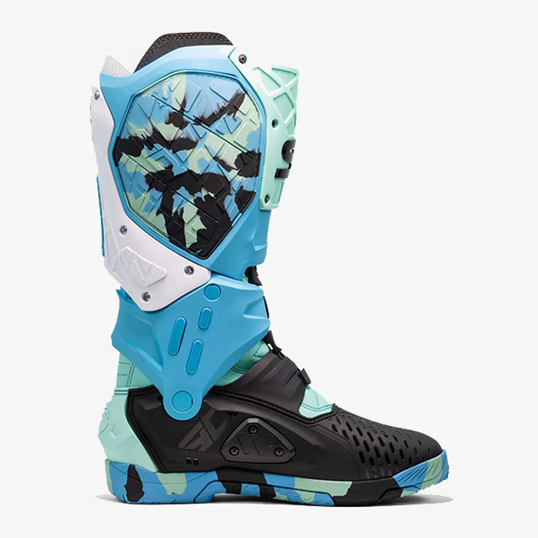 Sidi Crossair X CE Boots Messy Cyan