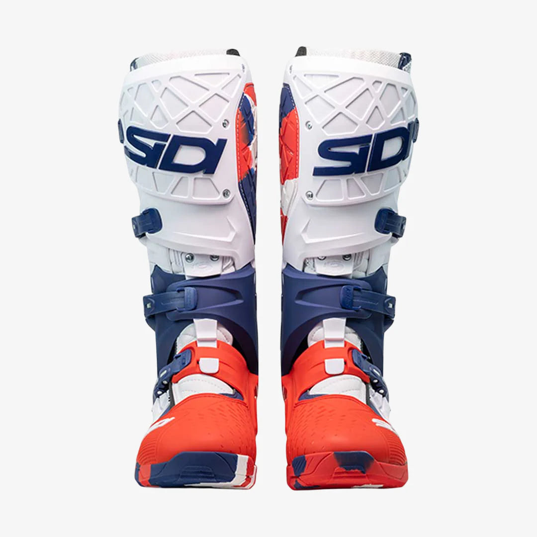 Sidi Crossair X CE Boots White/Navy/Red