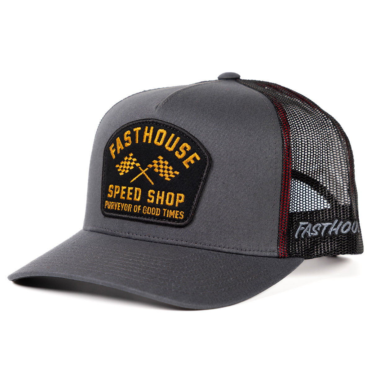 Fasthouse Crossroad Hat - Dark Gray