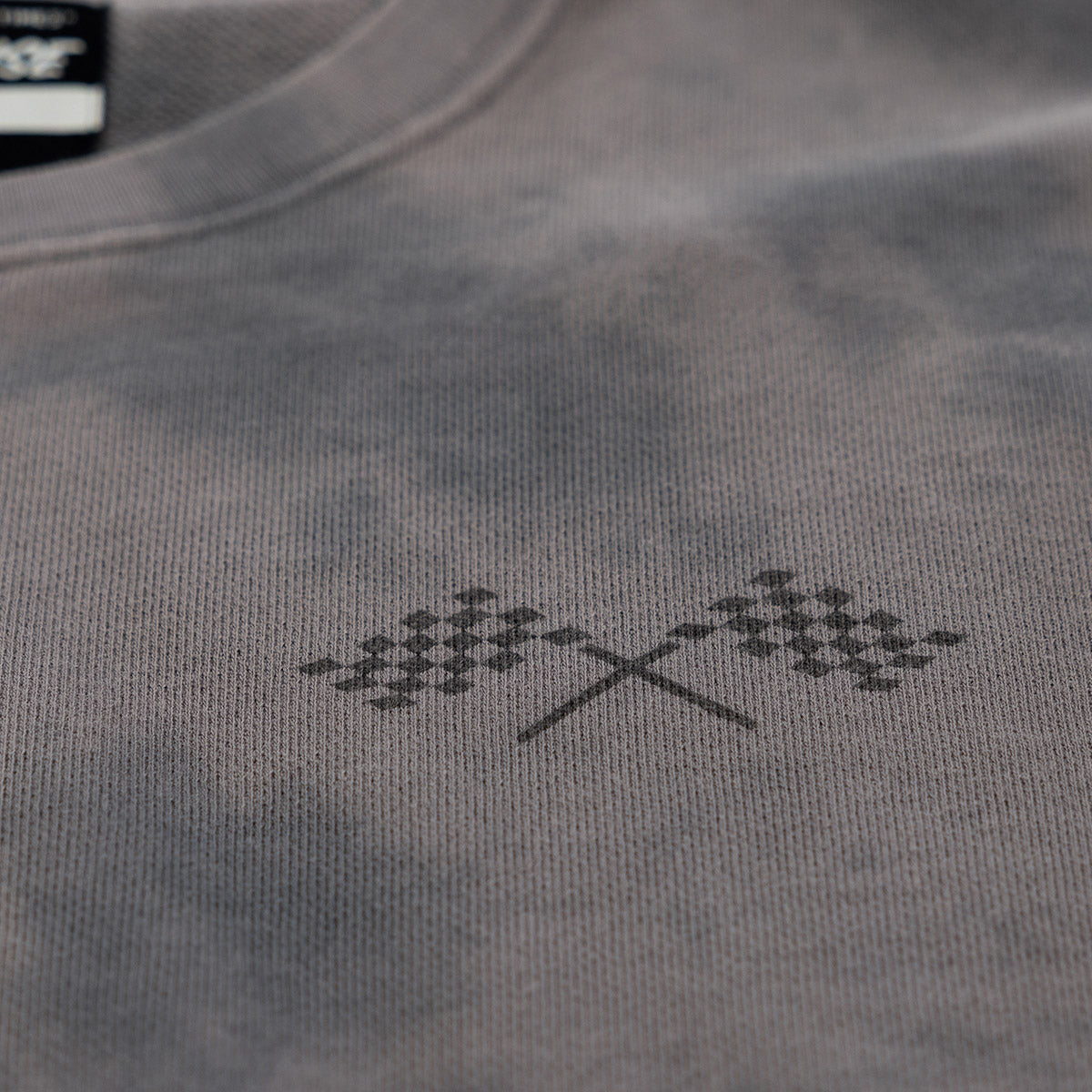 Fasthouse Crossroad Crew Neck Pullover - Shadow Crystal Wash