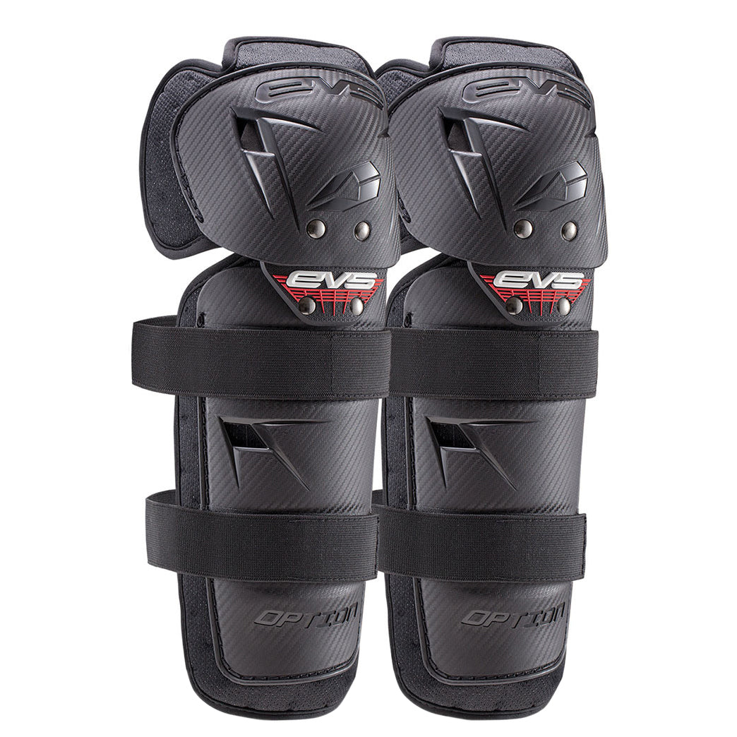 EVS Option Knee Guards Youth Black - Pair