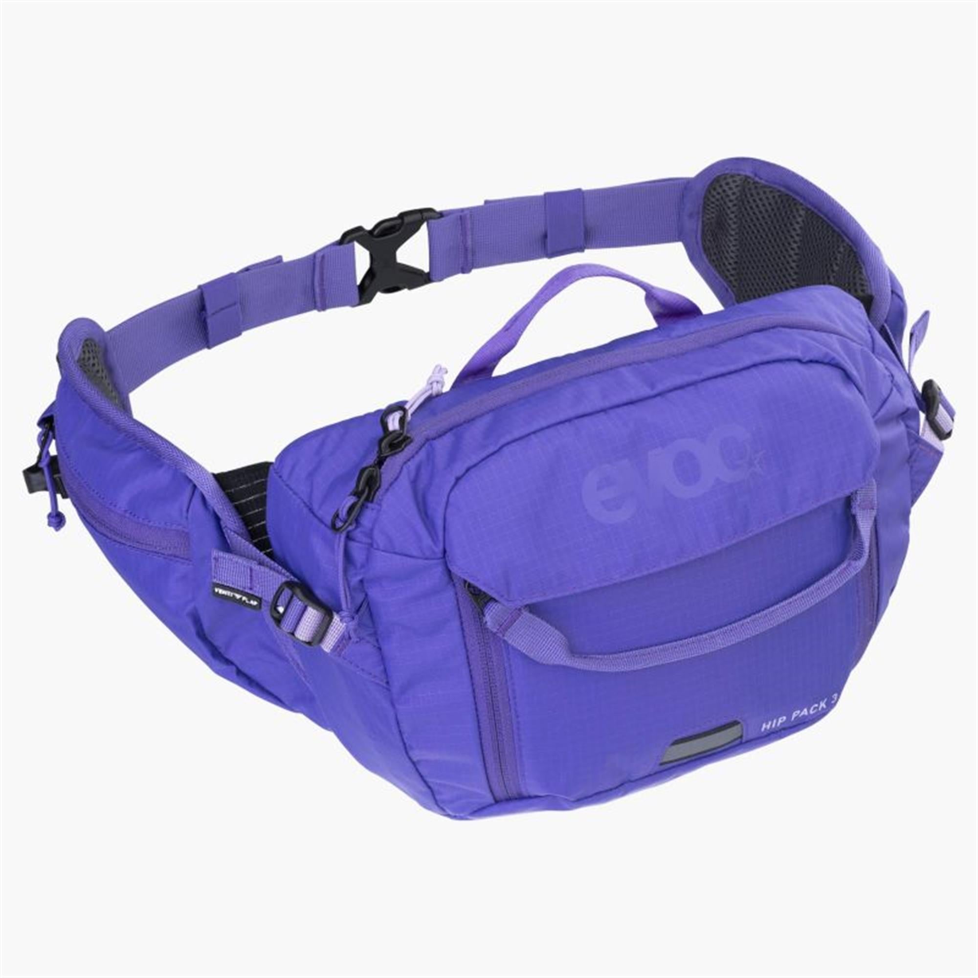 EVOC Hip Pack Hydration Pack 3L With 1.5L Bladder Violet