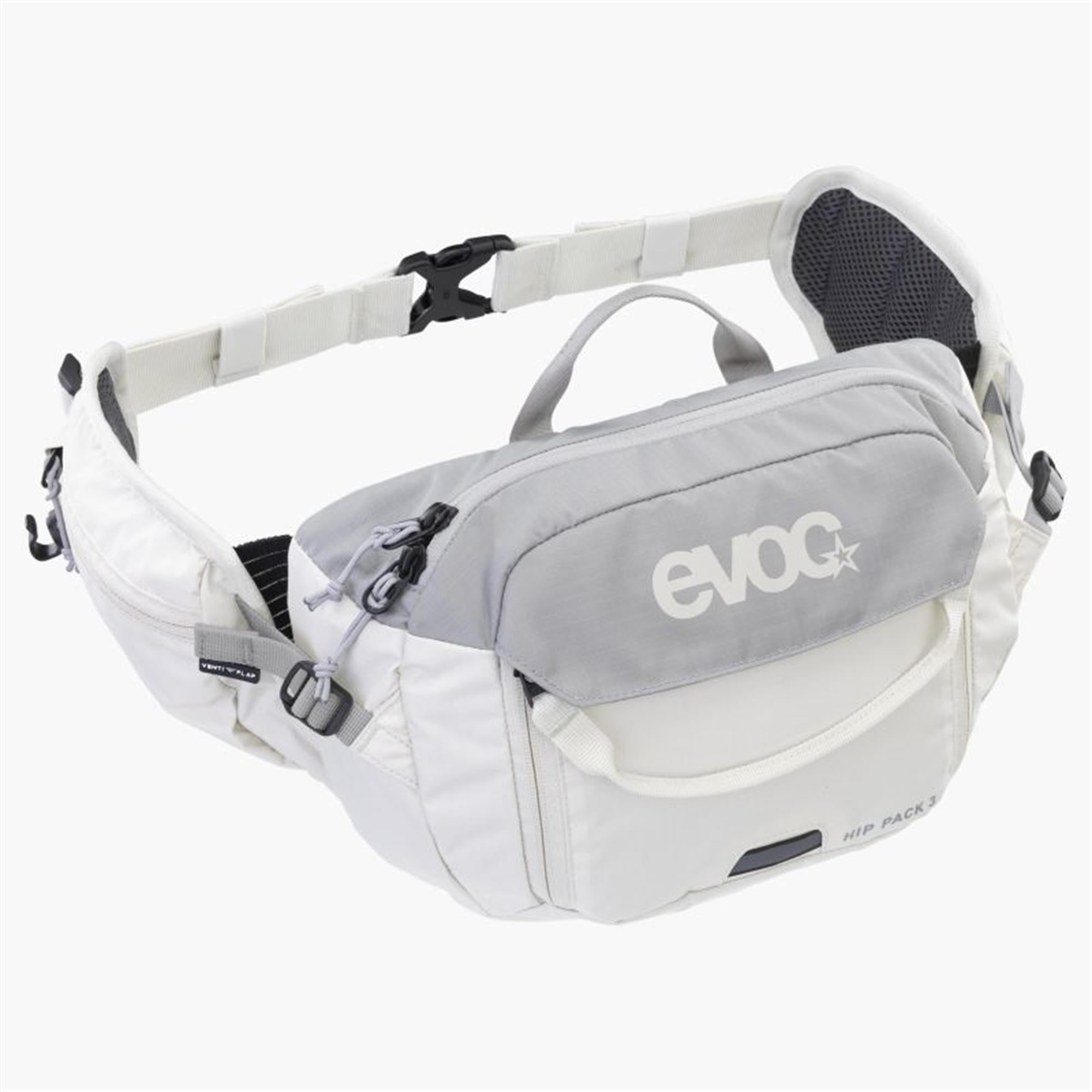 EVOC Hip Pack Hydration Pack 3L With 1.5L Bladder Sand/Stone