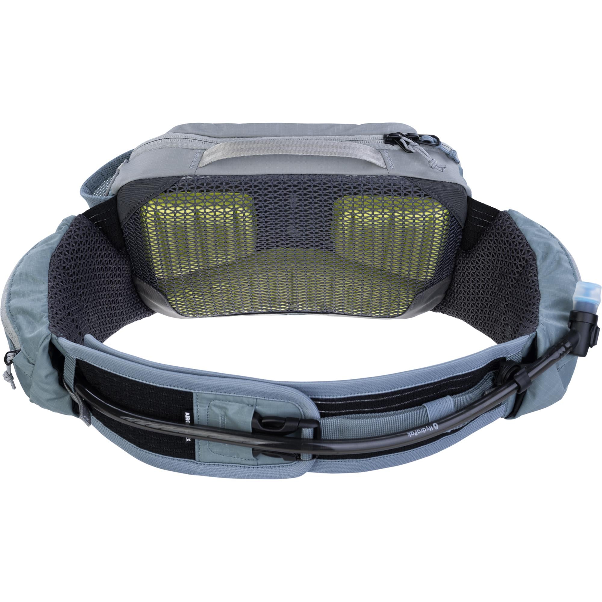 EVOC Hip Pack Pro Hydration Pack 3L With 1.5L Bladder Stone/Steel