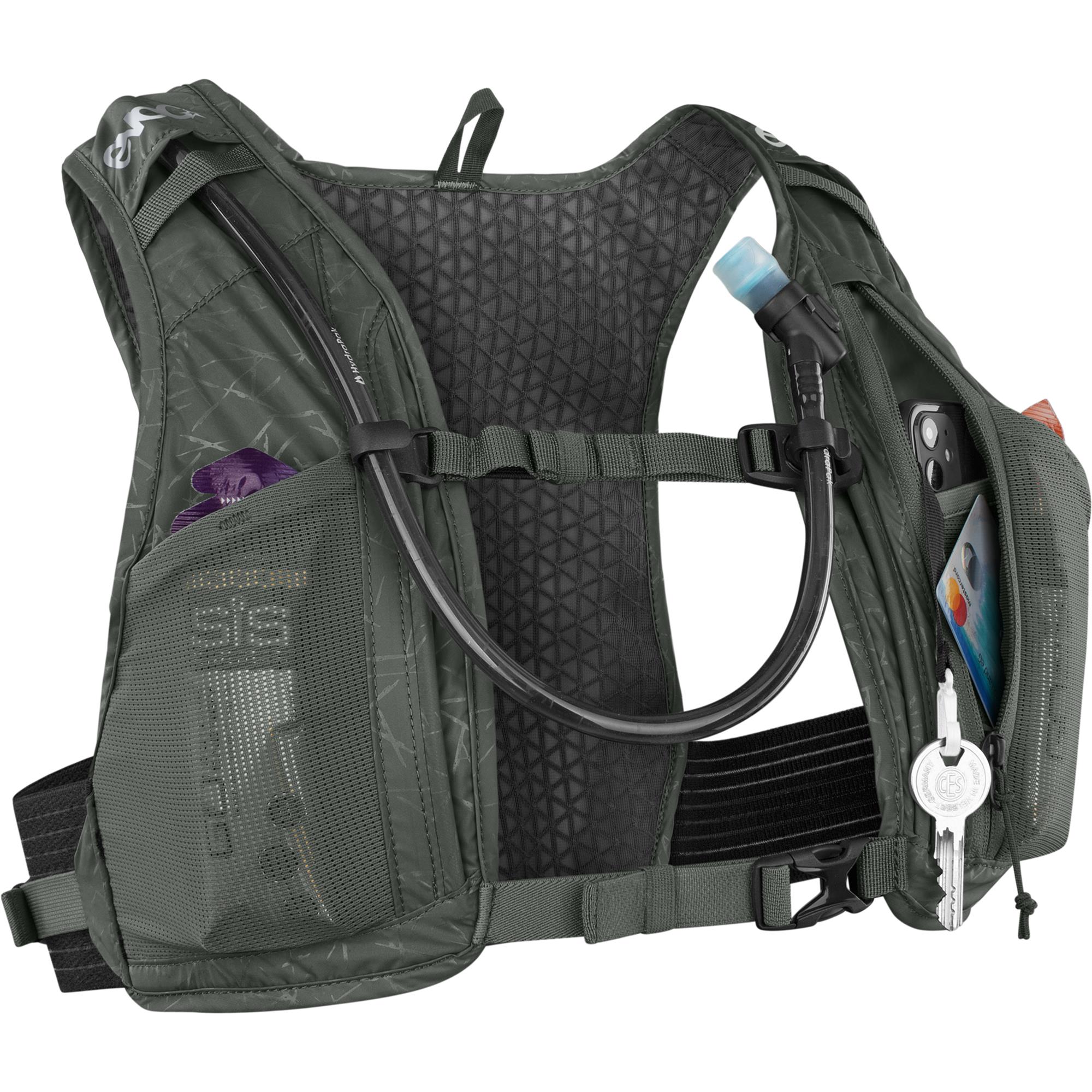 EVOC Hydro Pro Hydration Pack 1.5L With 1.5L Bladder Dark Olive