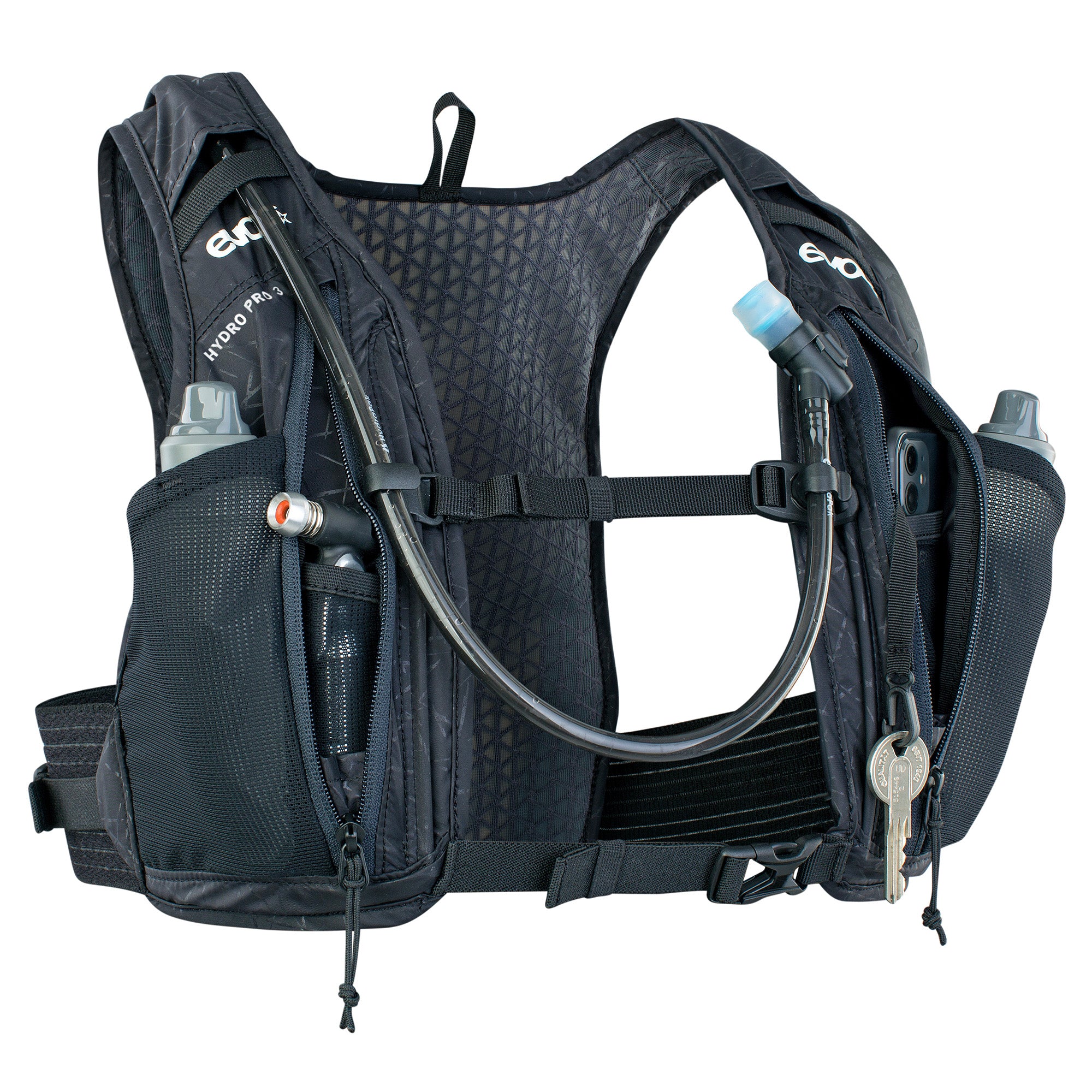 EVOC Hydro Pro Hydration Pack 3L With 1.5L Bladder Black
