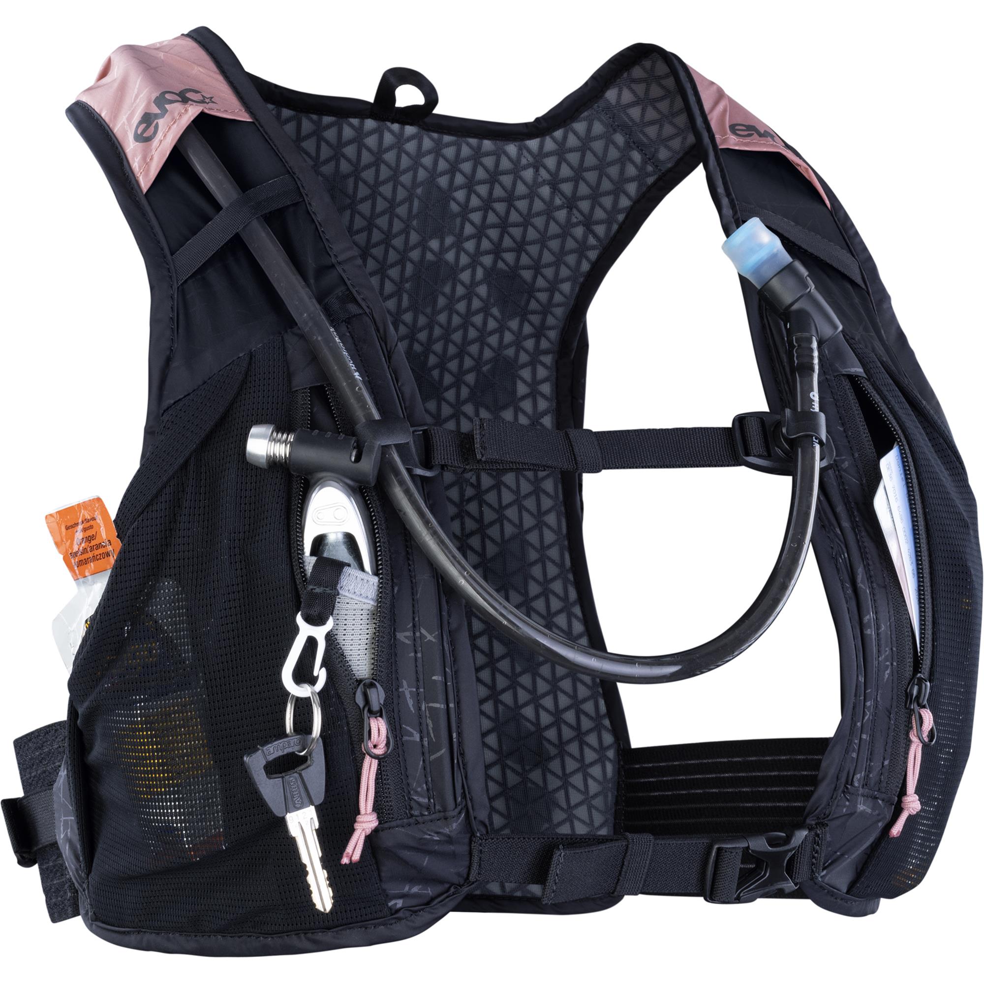 EVOC Hydro Pro Hydration Pack 6L With 1.5L Bladder Dusty Pink/Black