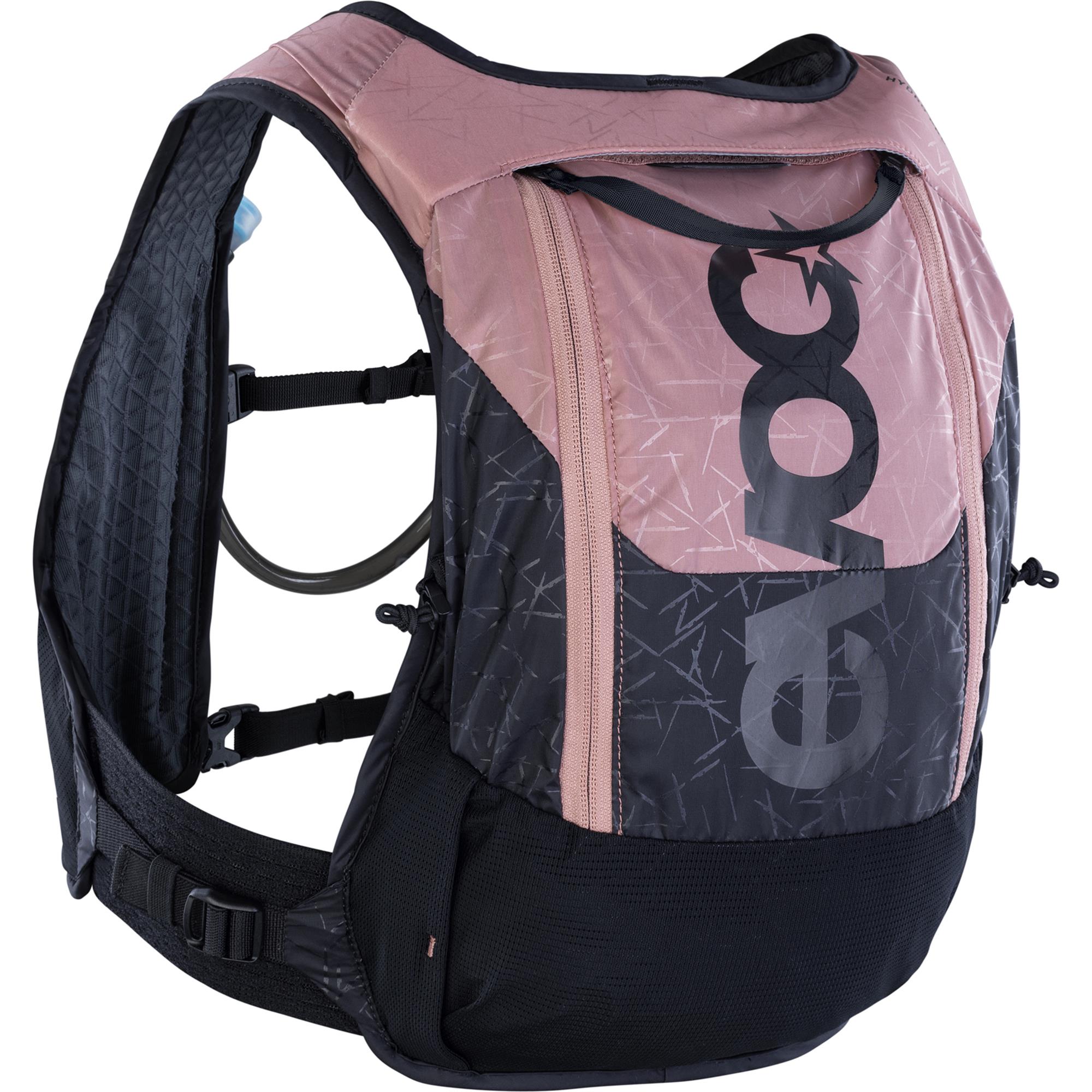 EVOC Hydro Pro Hydration Pack 6L With 1.5L Bladder Dusty Pink/Black
