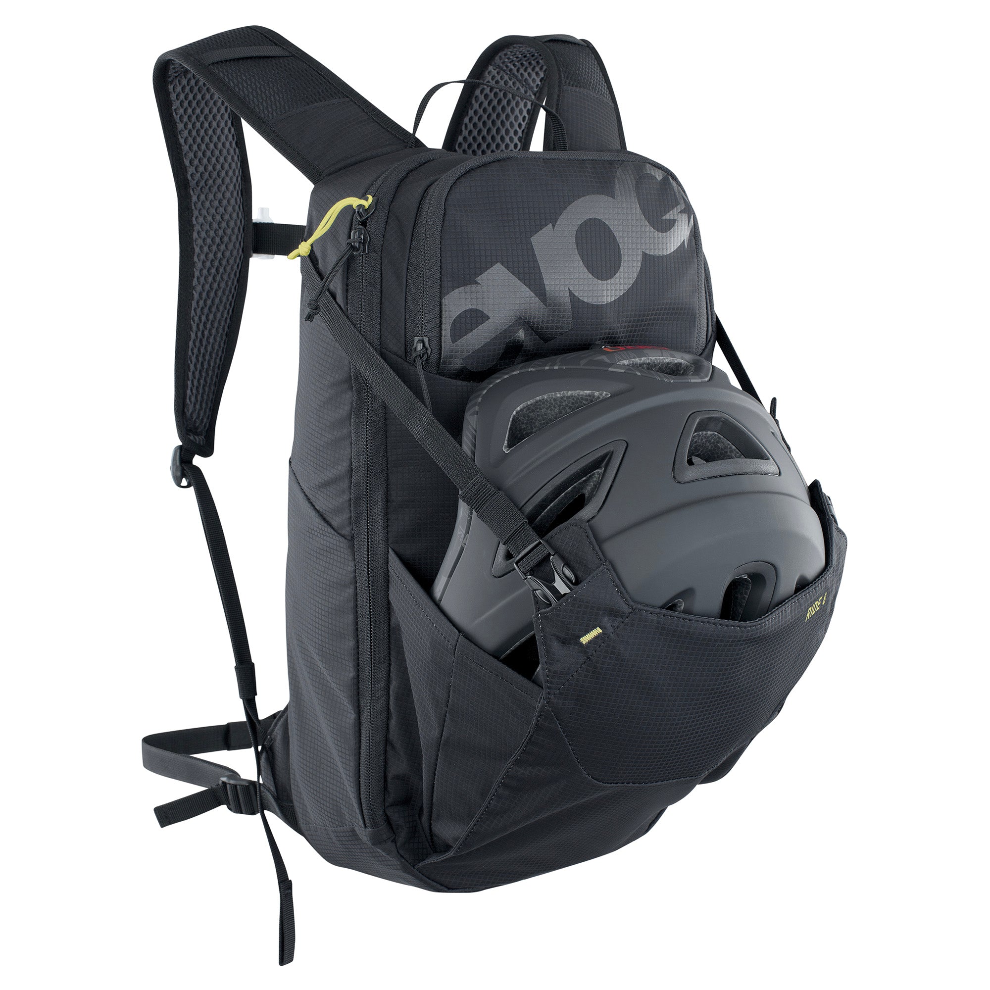 EVOC Ride Performance Backpack 8L With 2L Hydration Bladder Black