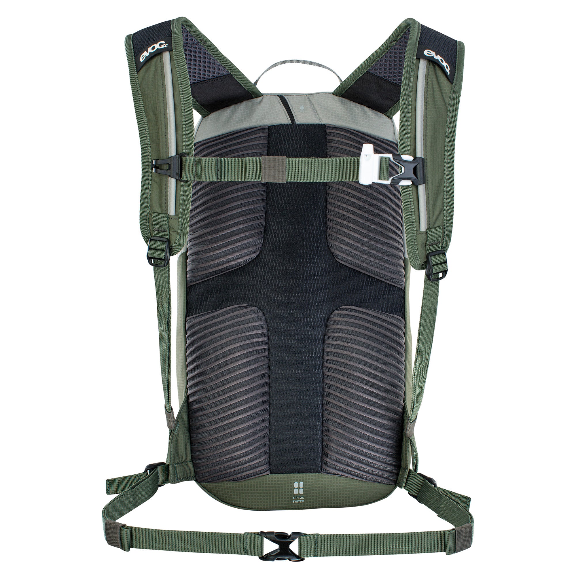 EVOC Ride Performance Backpack 8L With 2L Hydration Bladder Stone/Dark Olive